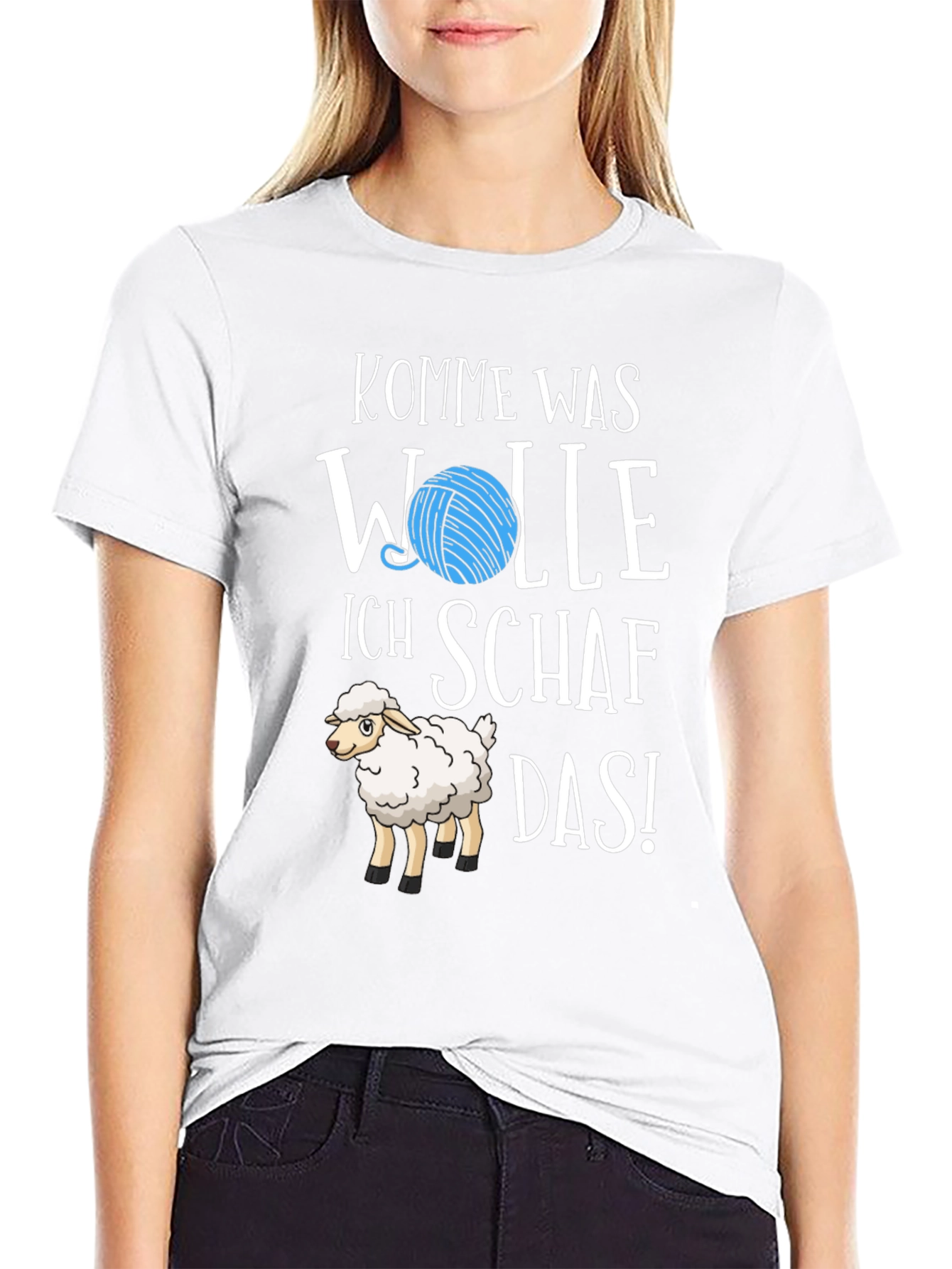 Kommе Was Wolle Ich Schaaf Das! T-Shirt