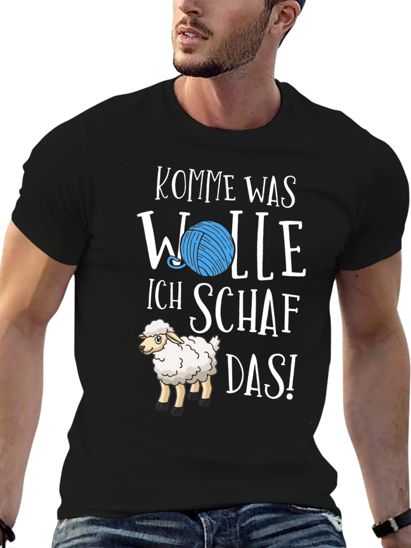 Kommе Was Wolle Ich Schaaf Das! T-Shirt