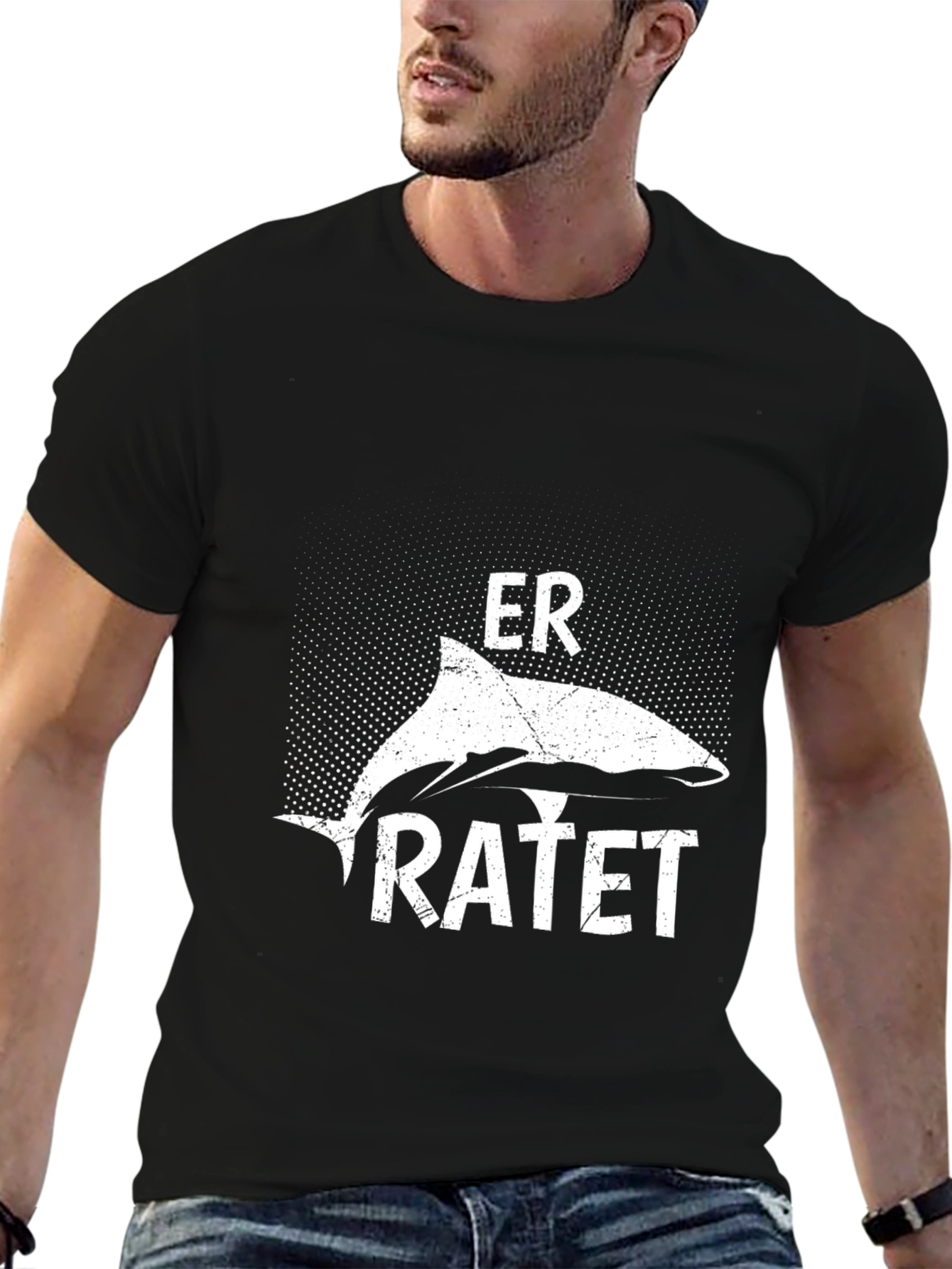 ER RATET Graphic T-Shirt