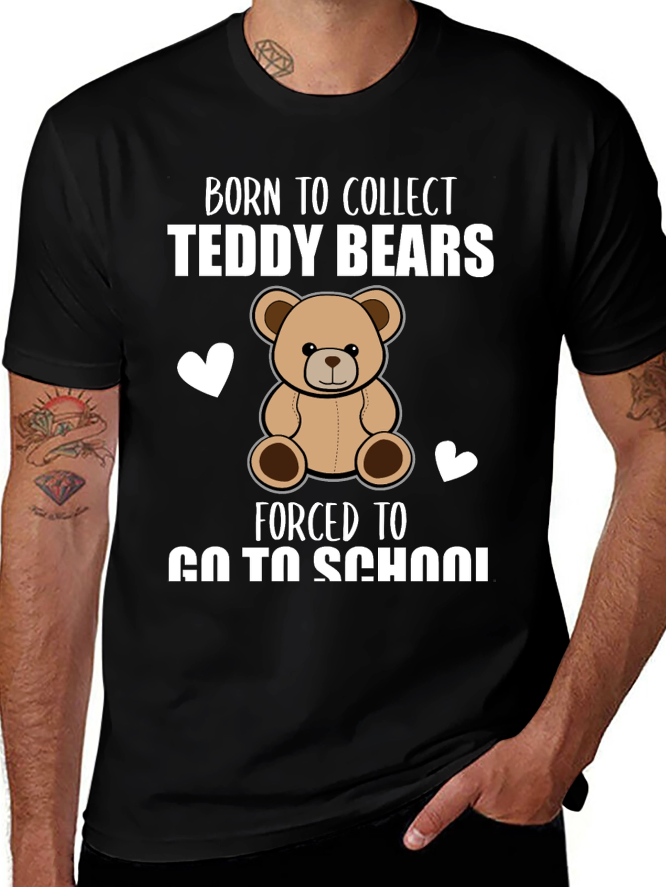 Teddy Bear Collector T-Shirt - School Humor