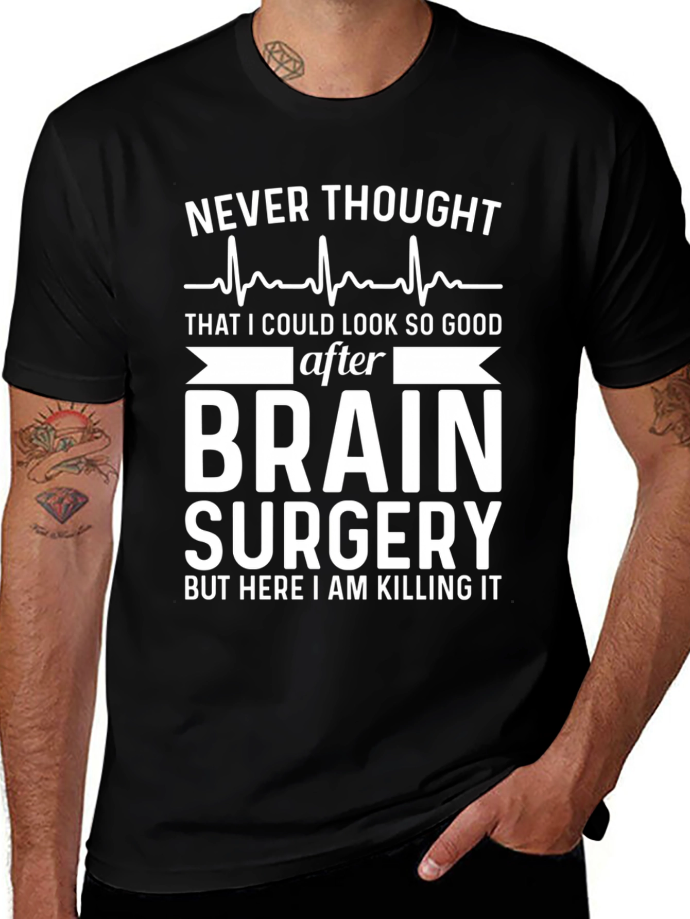Brain Surgery Survivor T-Shirt - Killing It Post-Op!