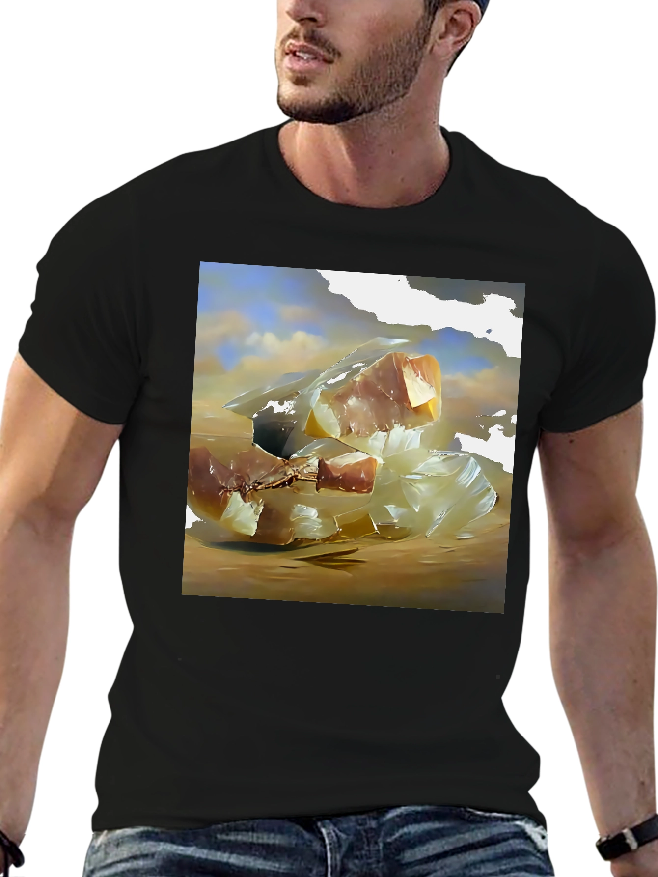 Abstract Food Art T-Shirt