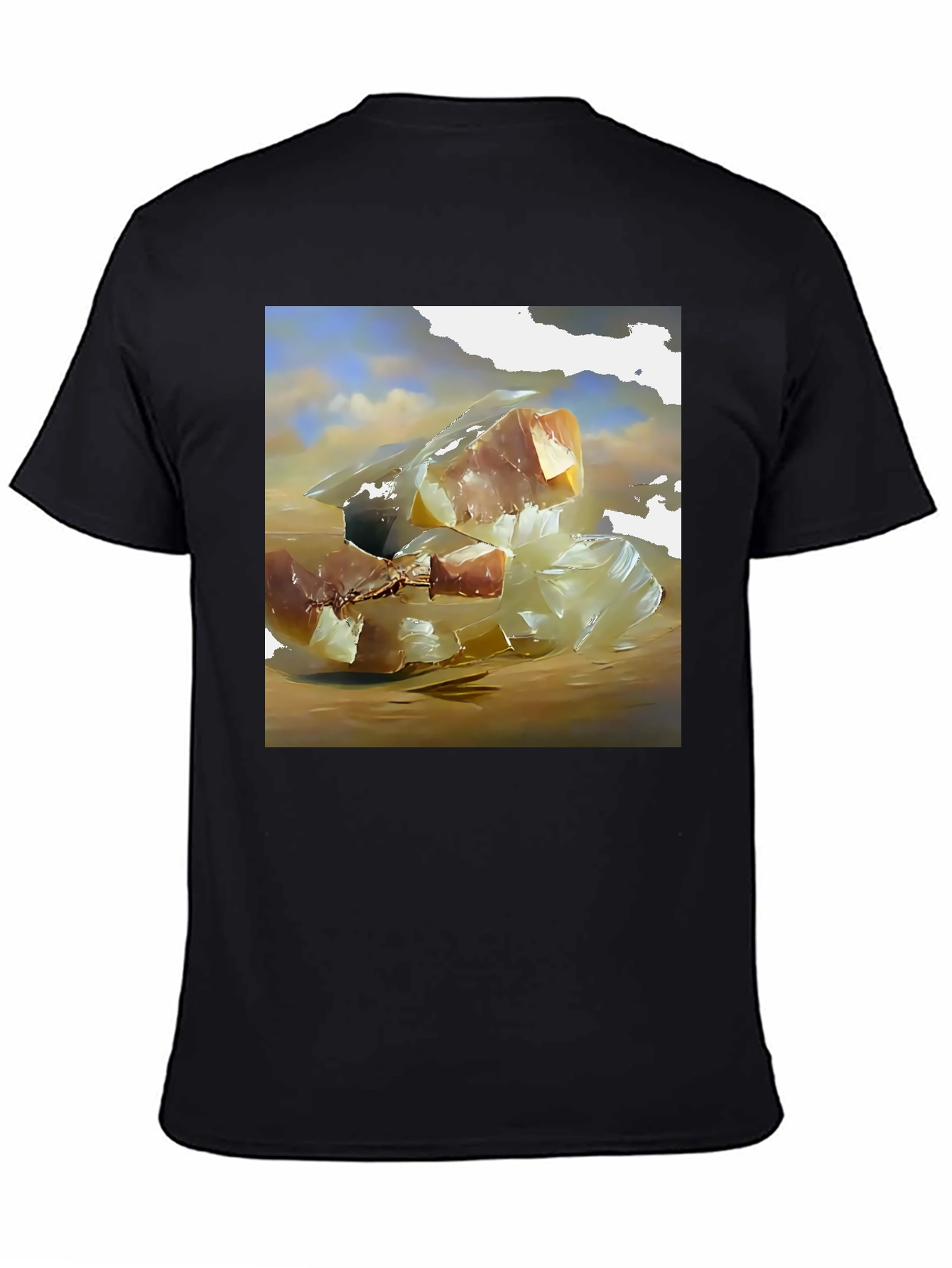 Abstract Food Art T-Shirt