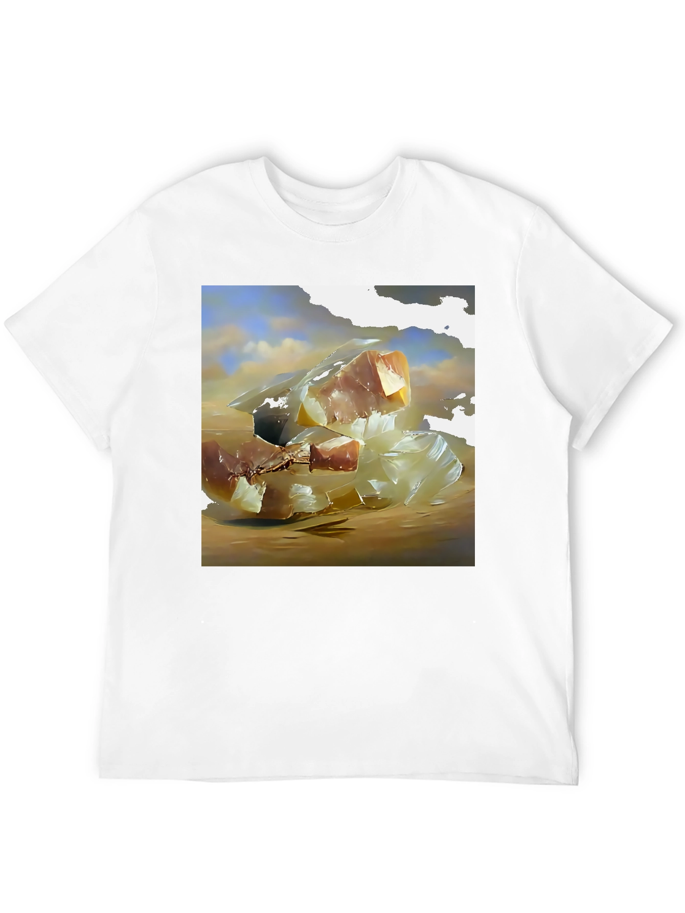 Abstract Food Art T-Shirt