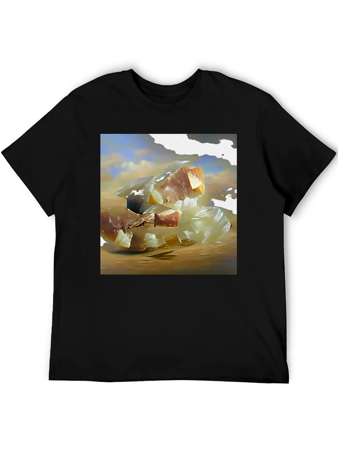 Abstract Food Art T-Shirt