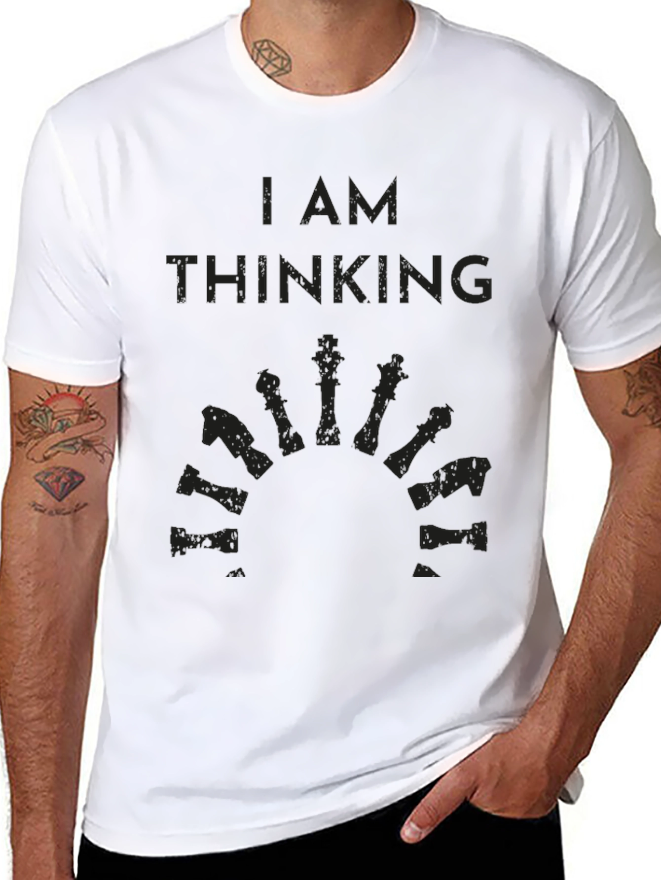 I am Thinking Chess Graphic T-Shirt