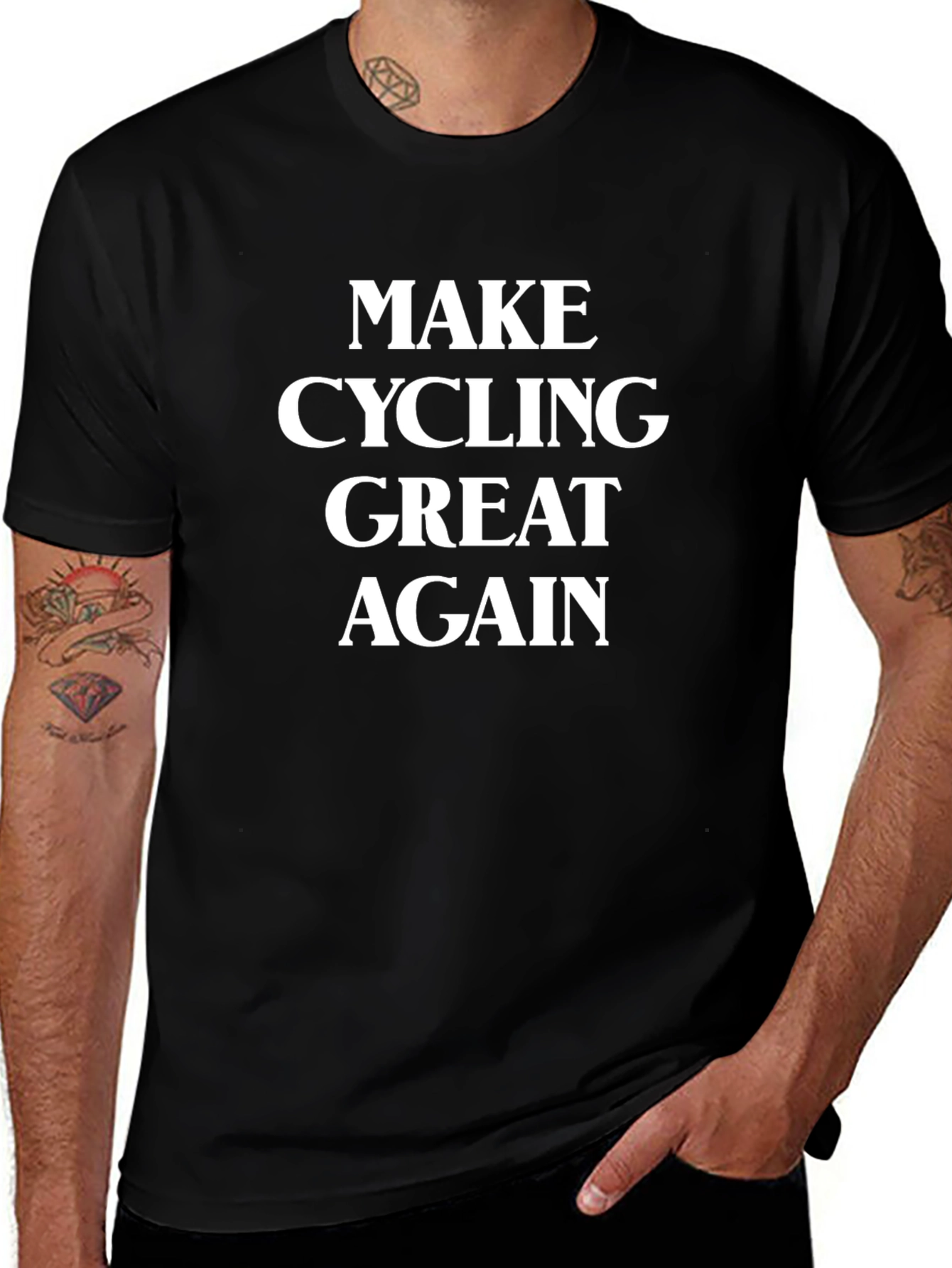 Make Cycling Great Again Graphic T-Shirt