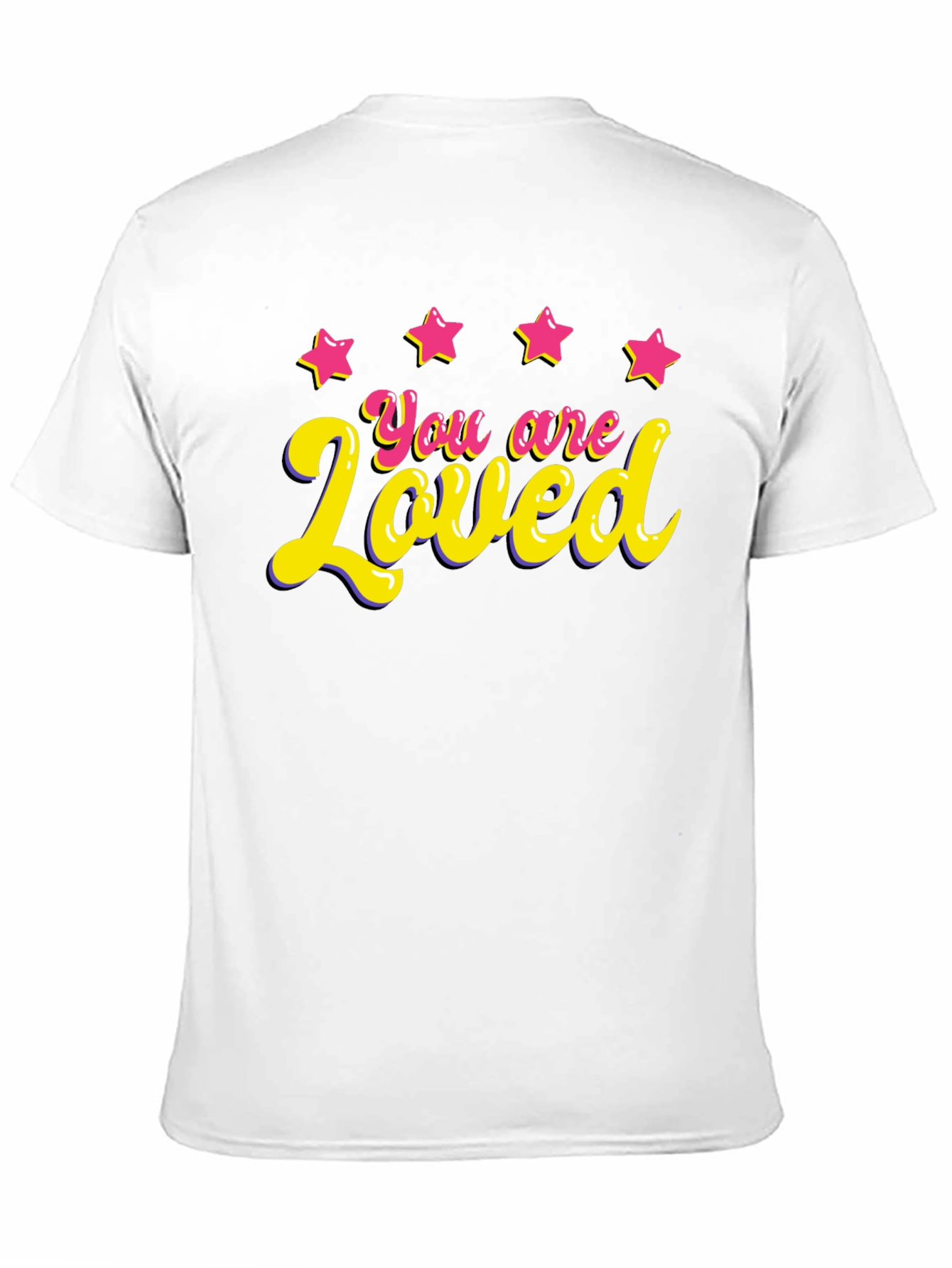 You are Loved Graphic T-Shirt - Black