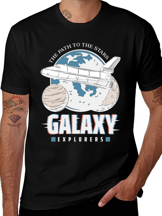 Galaxy Explorers Space Shuttle Graphic Tee