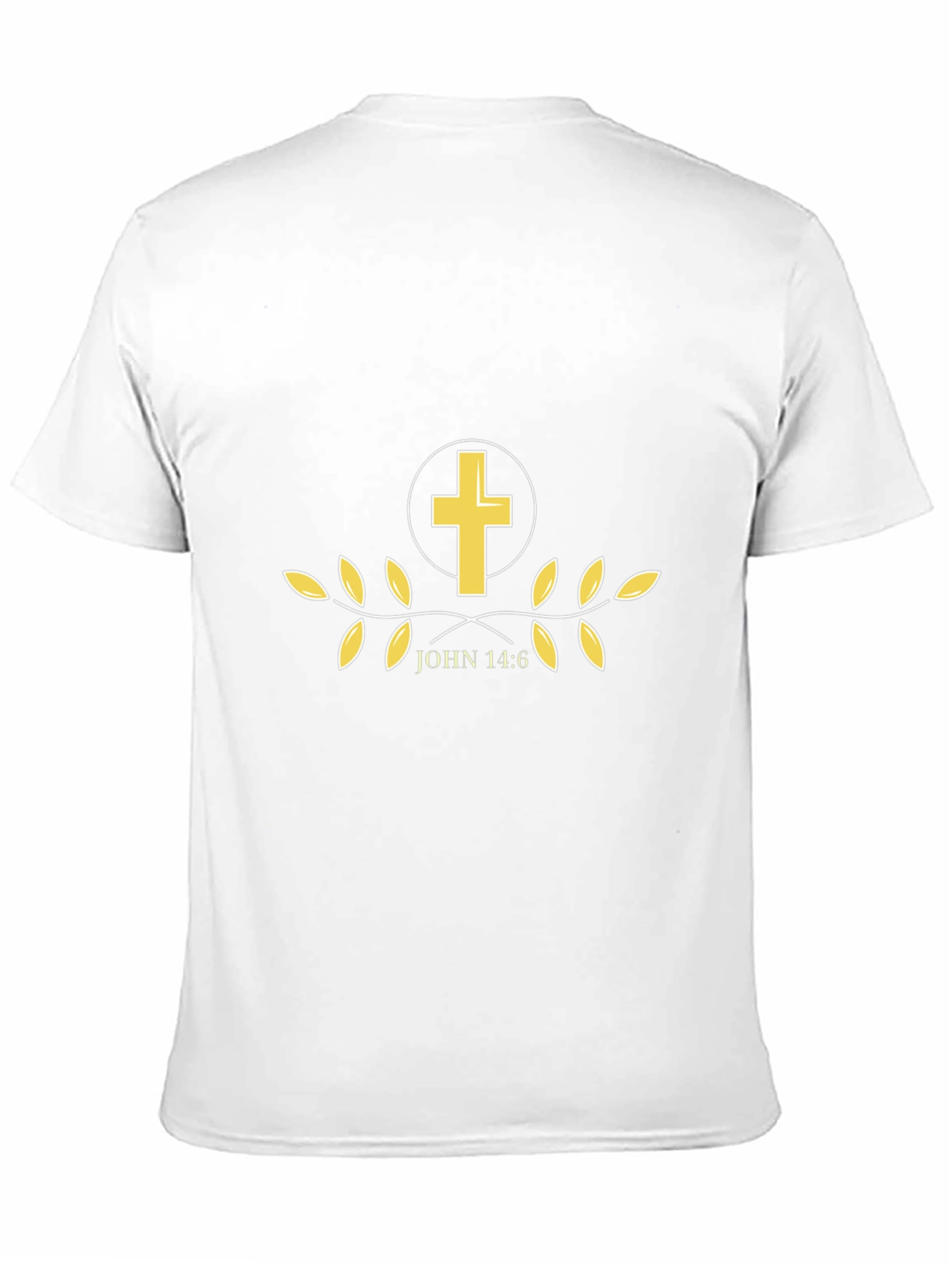 Faith-Based Black T-Shirt - John 14:6 Design