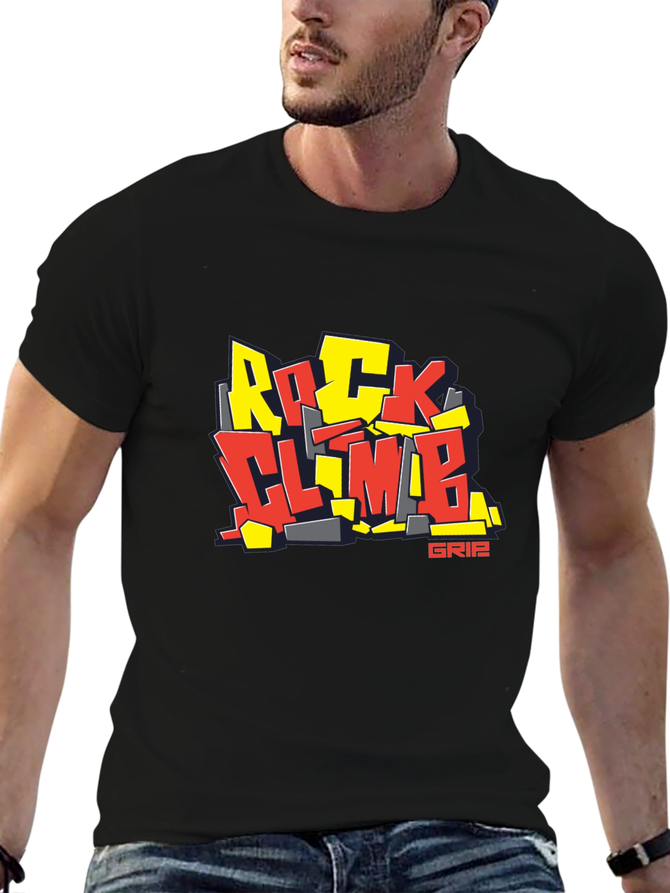 Rock Climb Grip Graphic T-Shirt