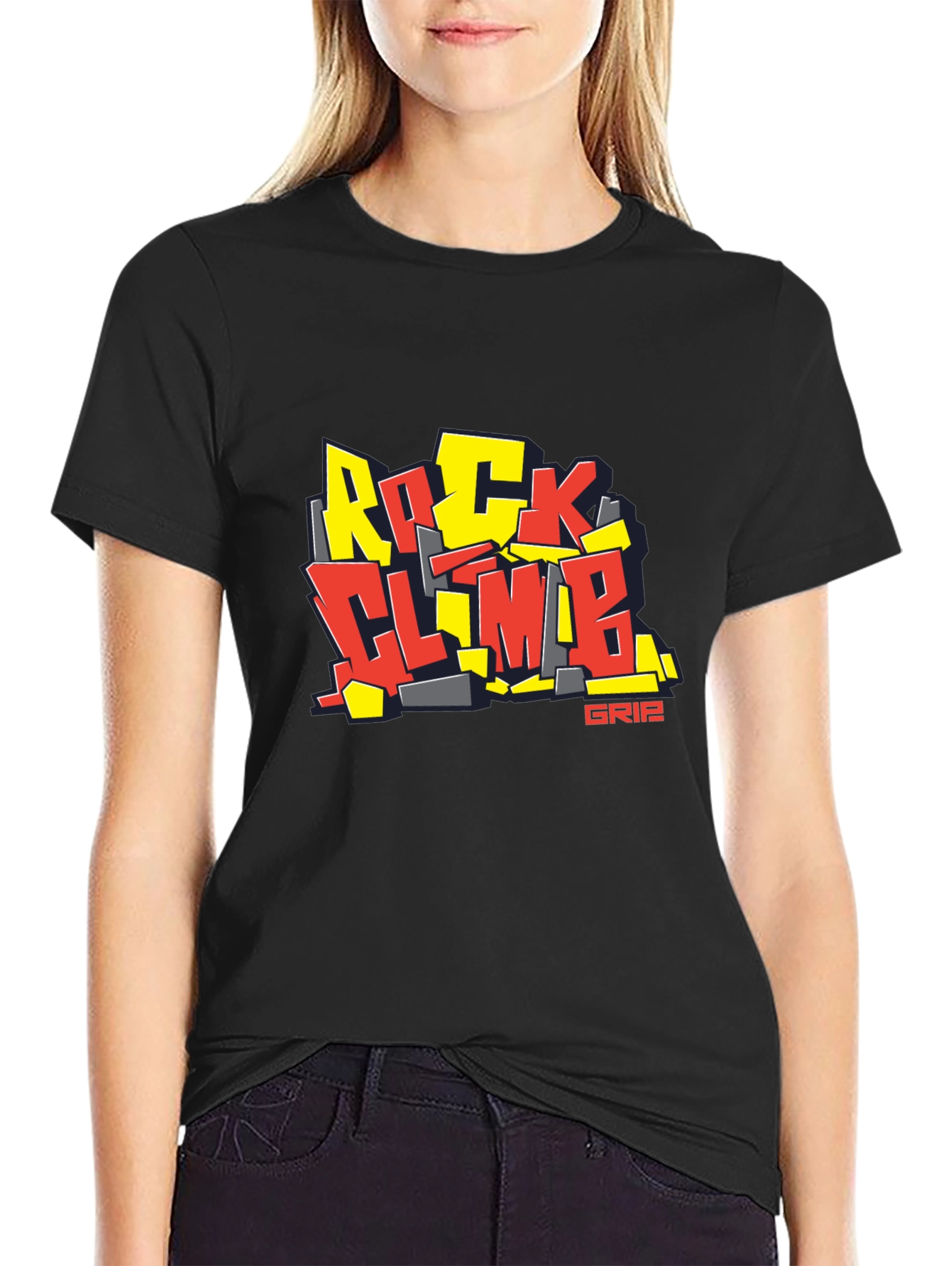 Rock Climb Grip Graphic T-Shirt
