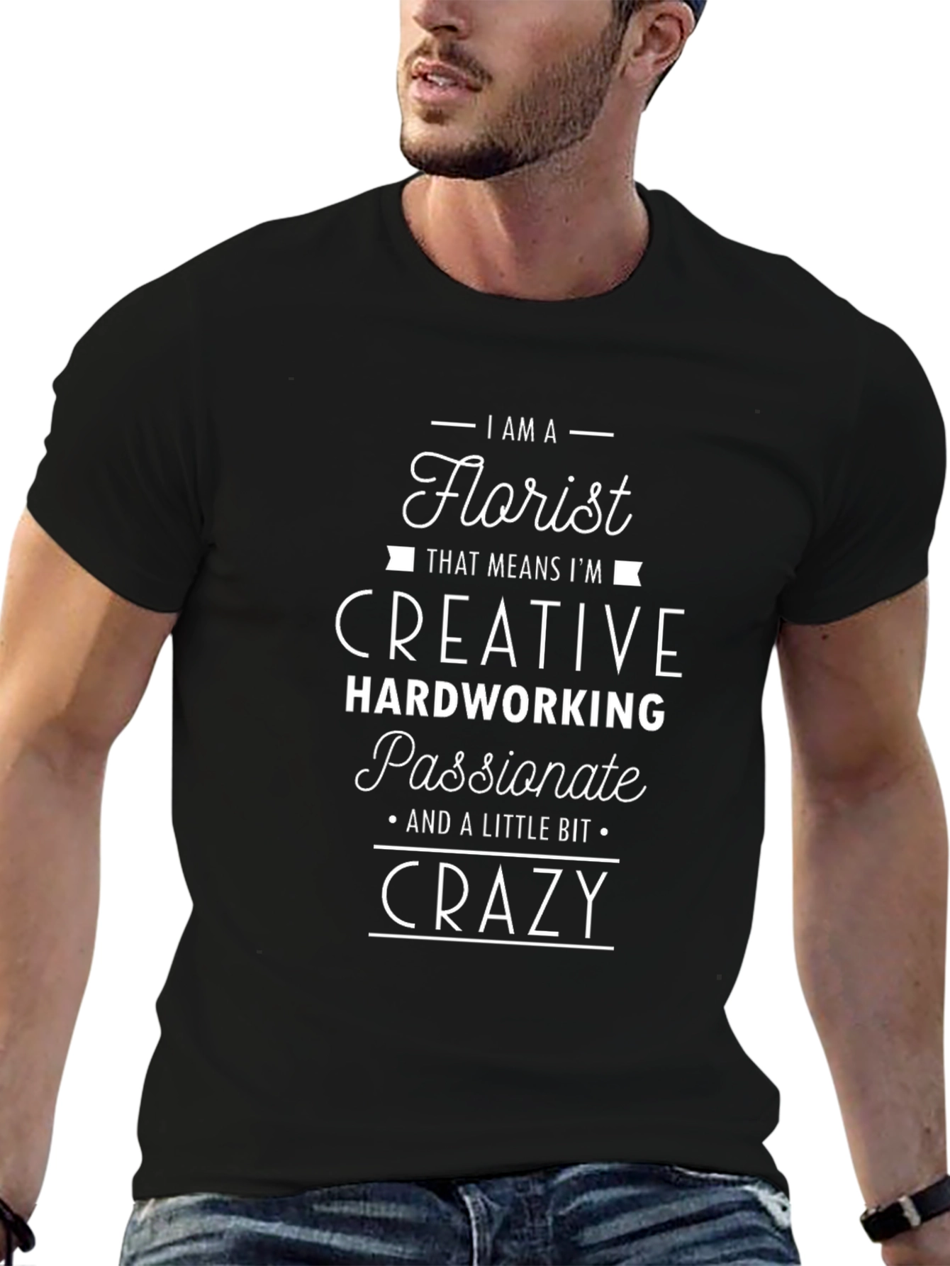 Florist Creative Crazy T-Shirt