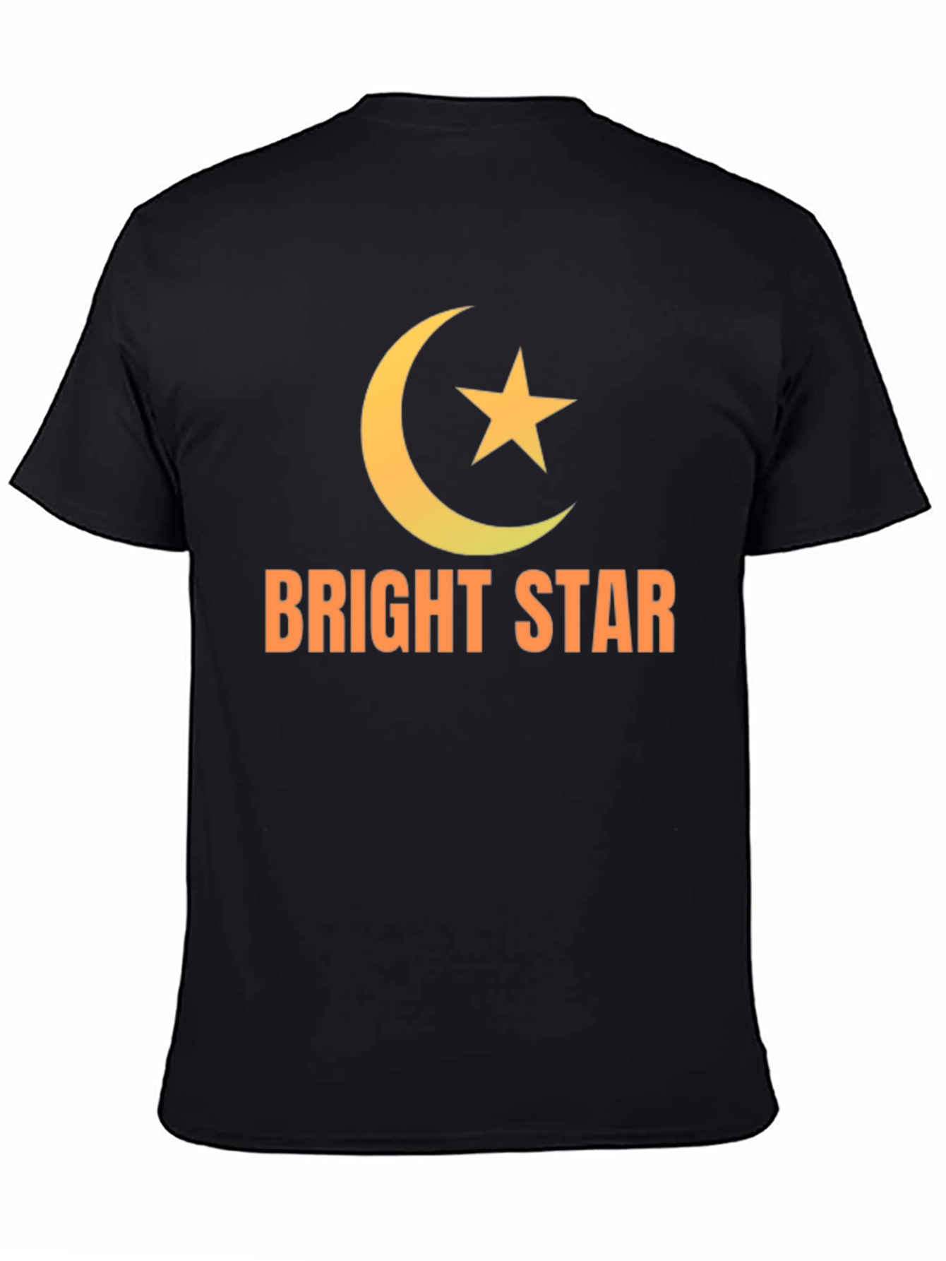 Bright Star Graphic T-Shirt - Black