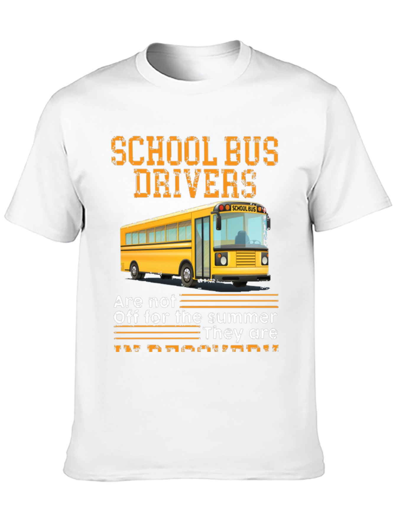 School Bus Driver T-Shirt - Summer Edition