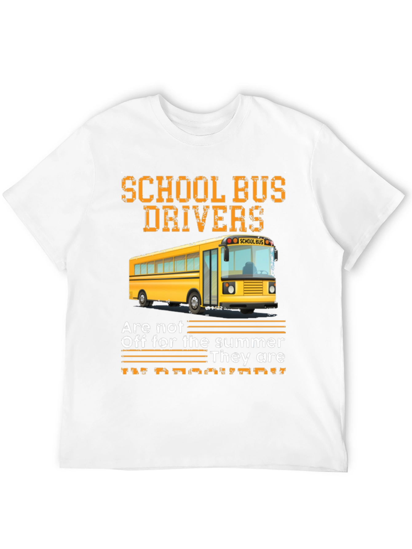 School Bus Driver T-Shirt - Summer Edition