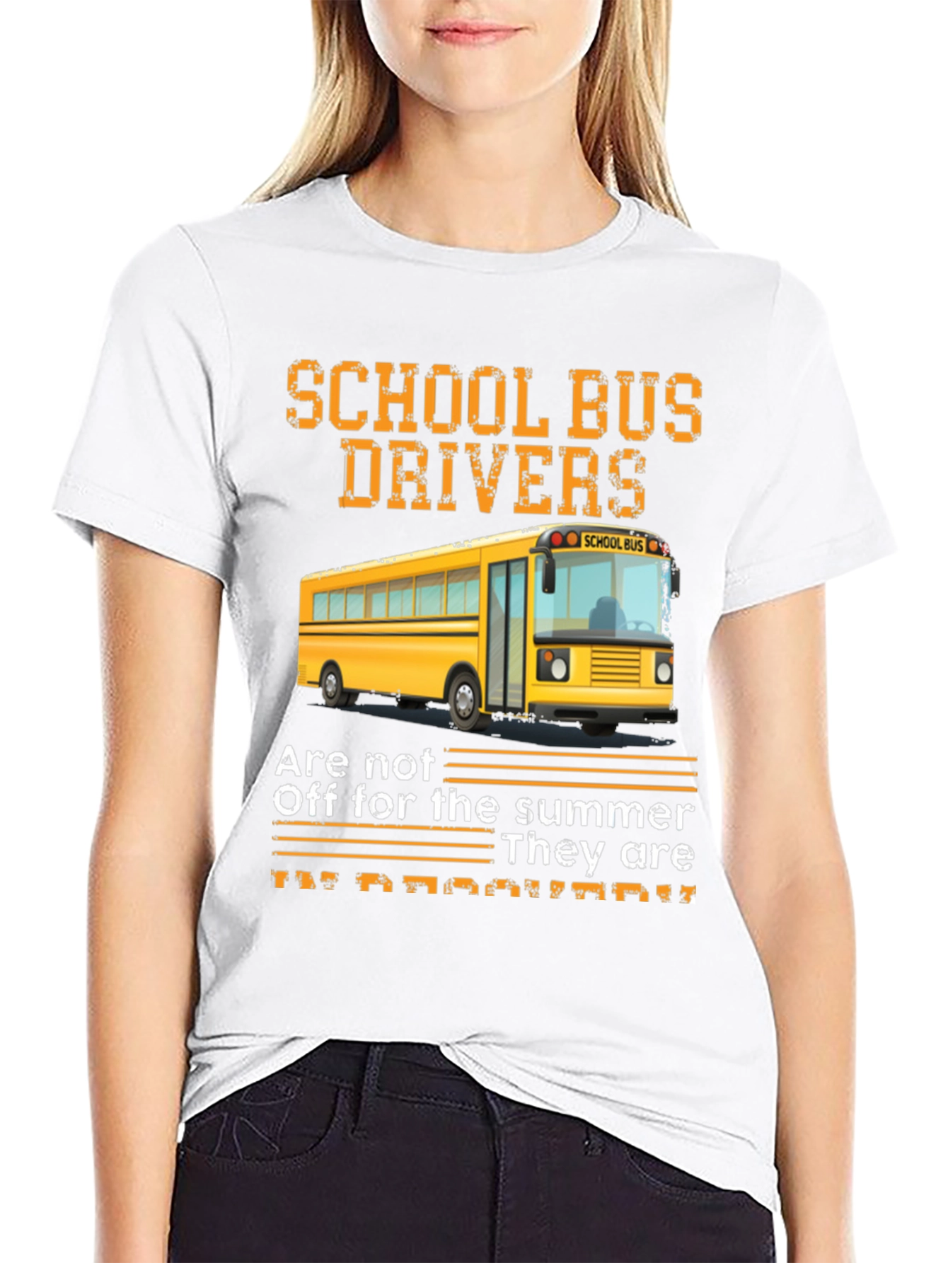School Bus Driver T-Shirt - Summer Edition