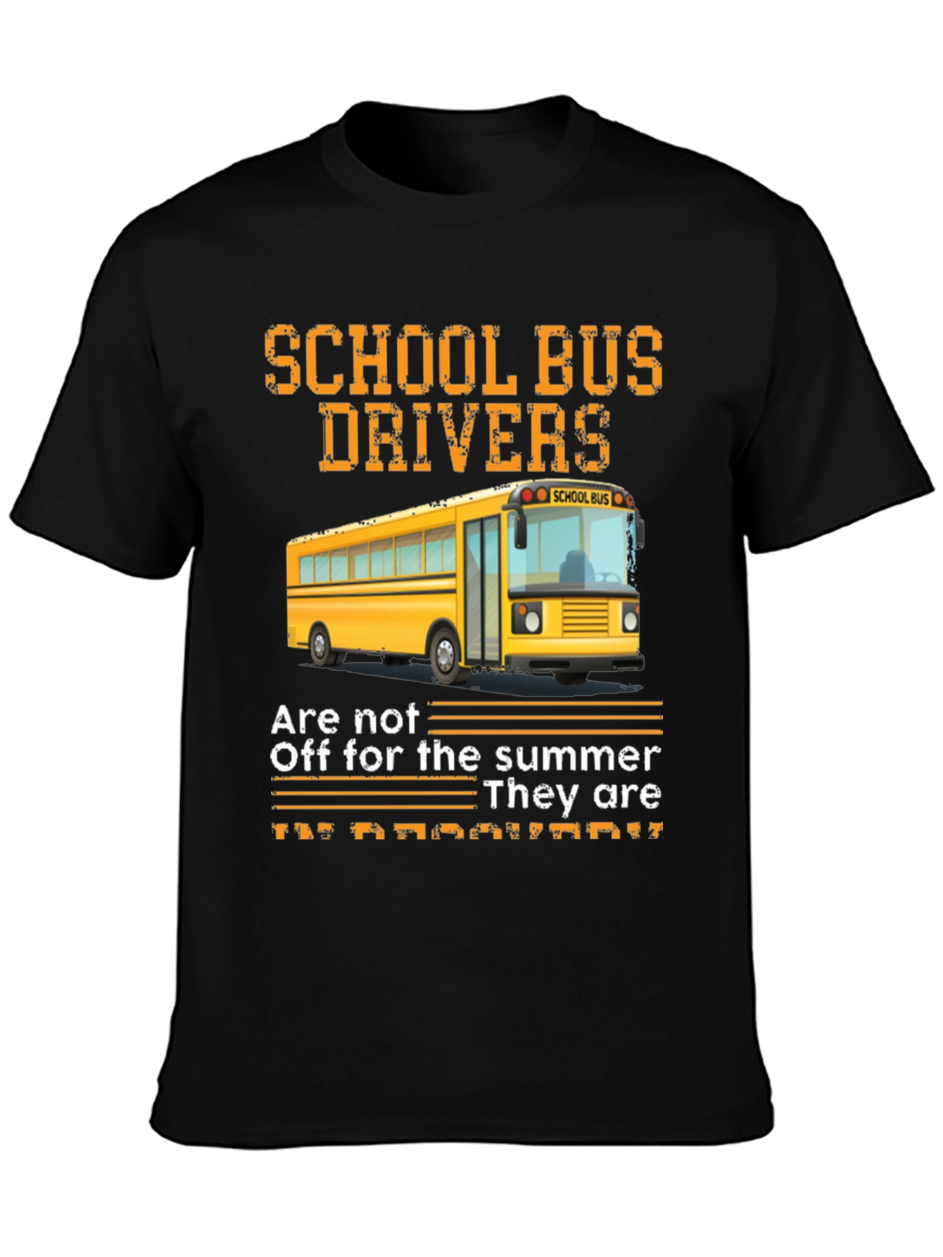 School Bus Driver T-Shirt - Summer Edition