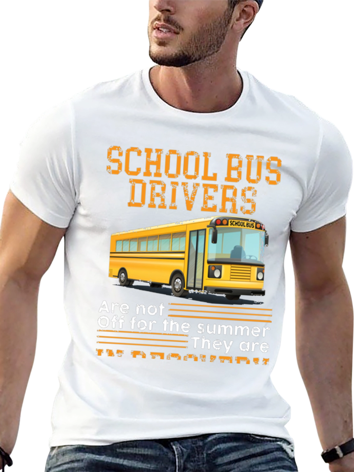 School Bus Driver T-Shirt - Summer Edition