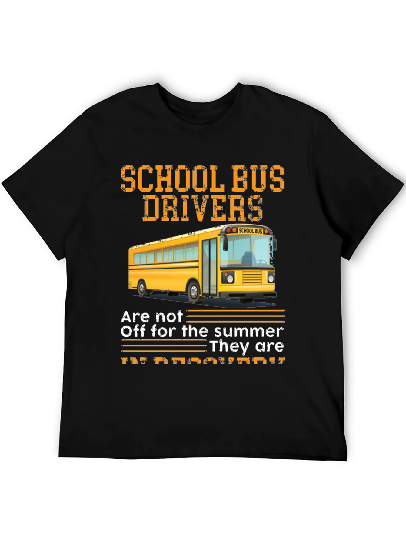 School Bus Driver T-Shirt - Summer Edition