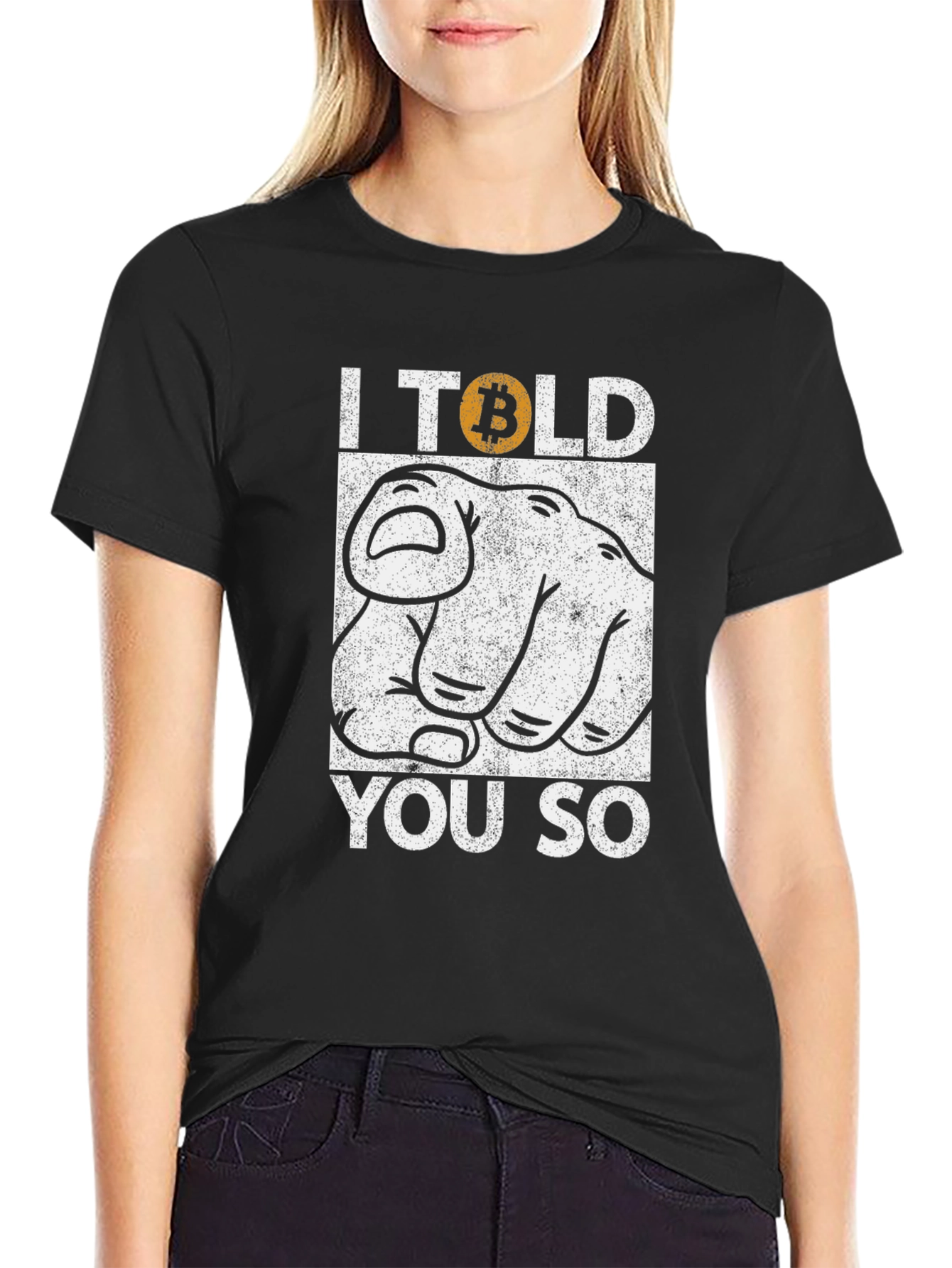 Bitcoin I Told You So Graphic Tee