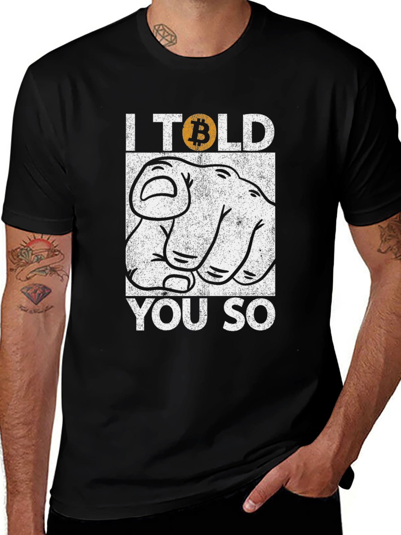 Bitcoin I Told You So Graphic Tee