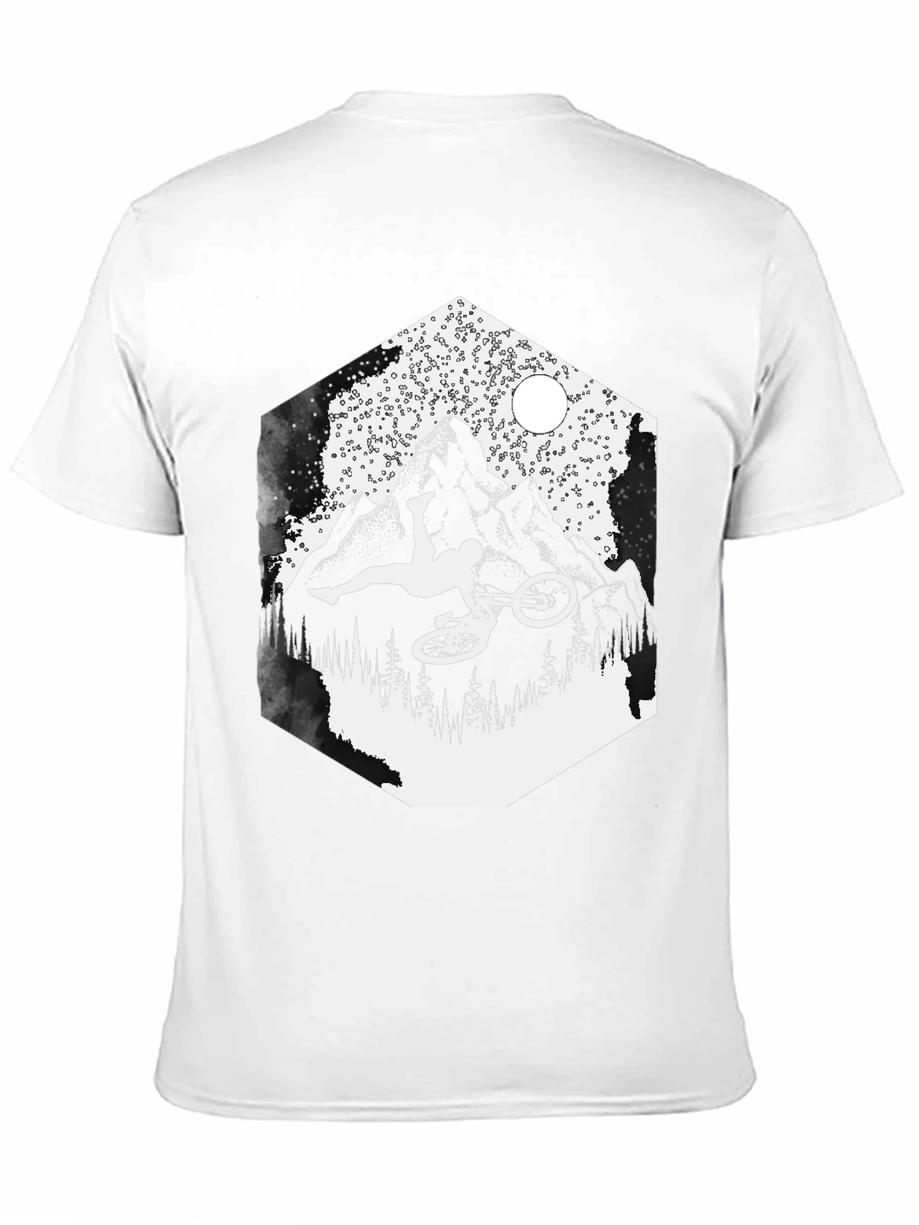 Mountain Bike Stunt Graphic T-Shirt