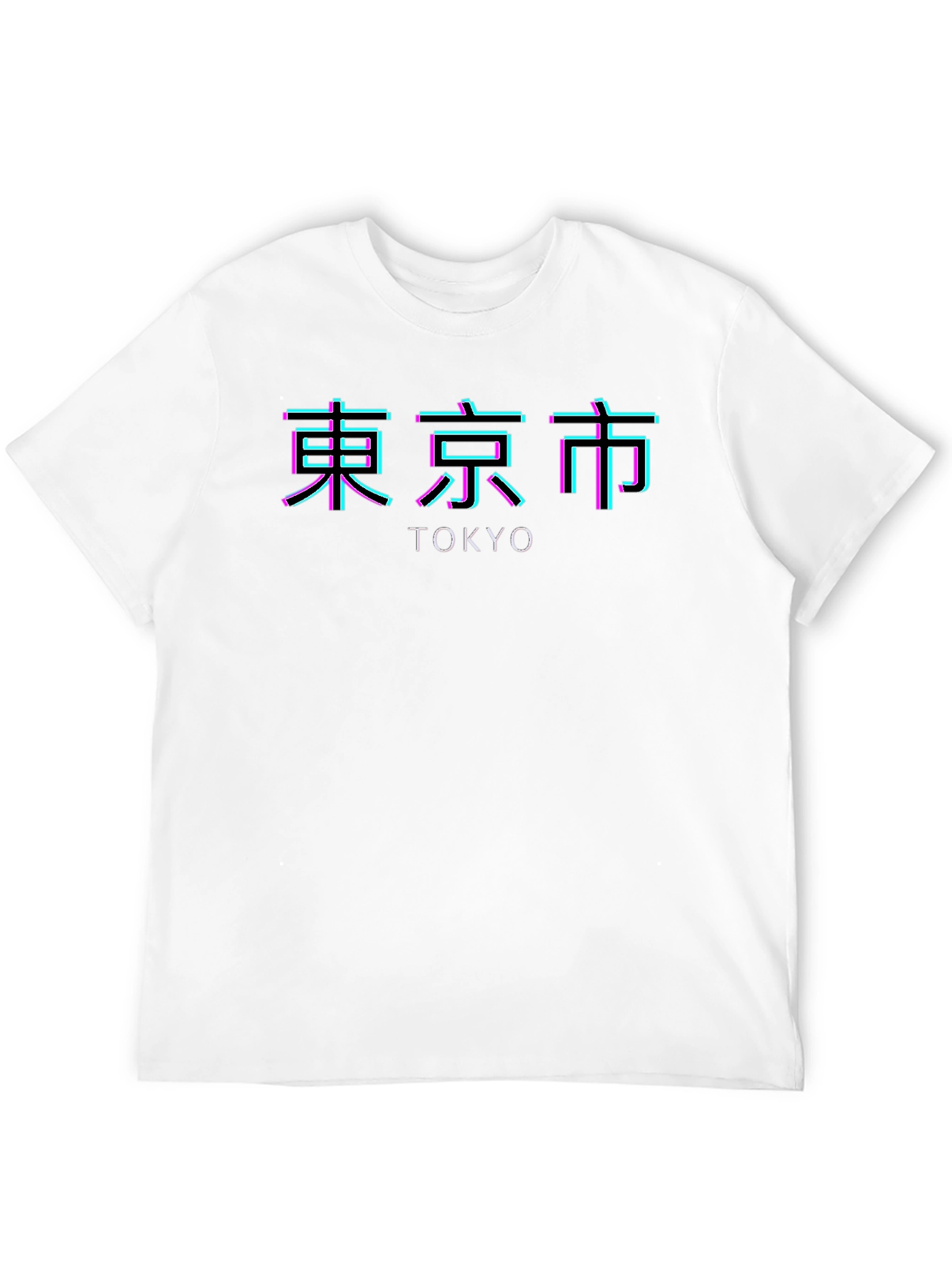 Tokyo Neon Graphic Black T-Shirt