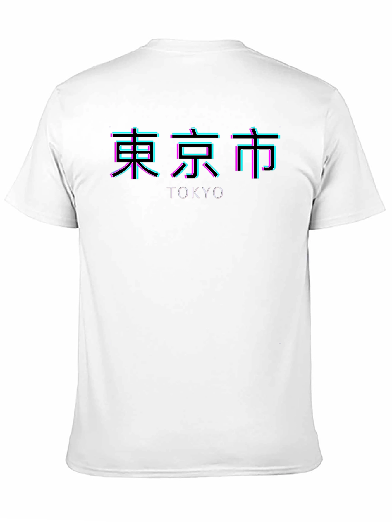 Tokyo Neon Graphic Black T-Shirt