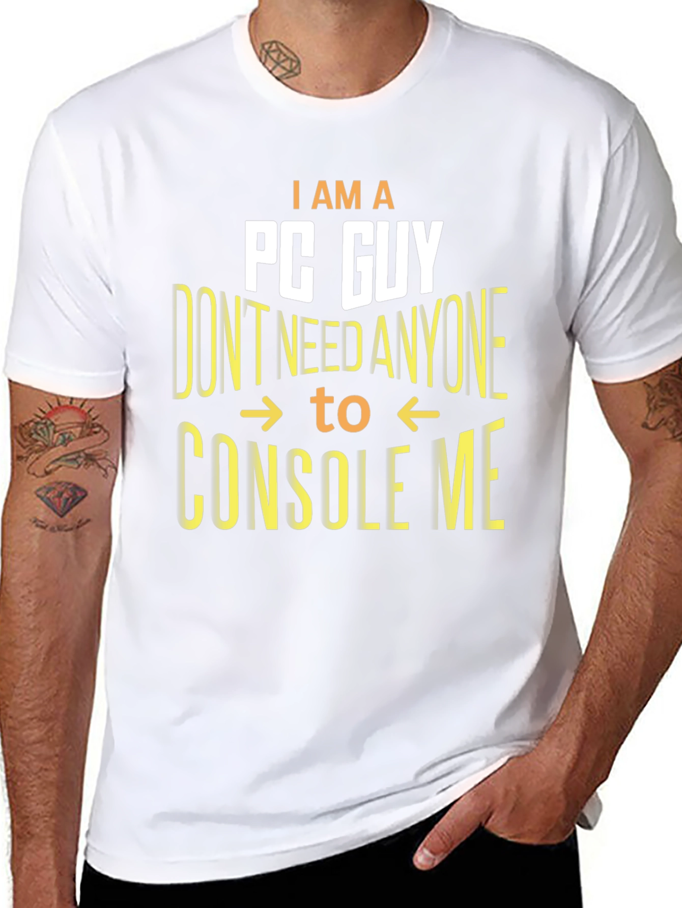 I Am A PC Guy Funny Gamer T-Shirt