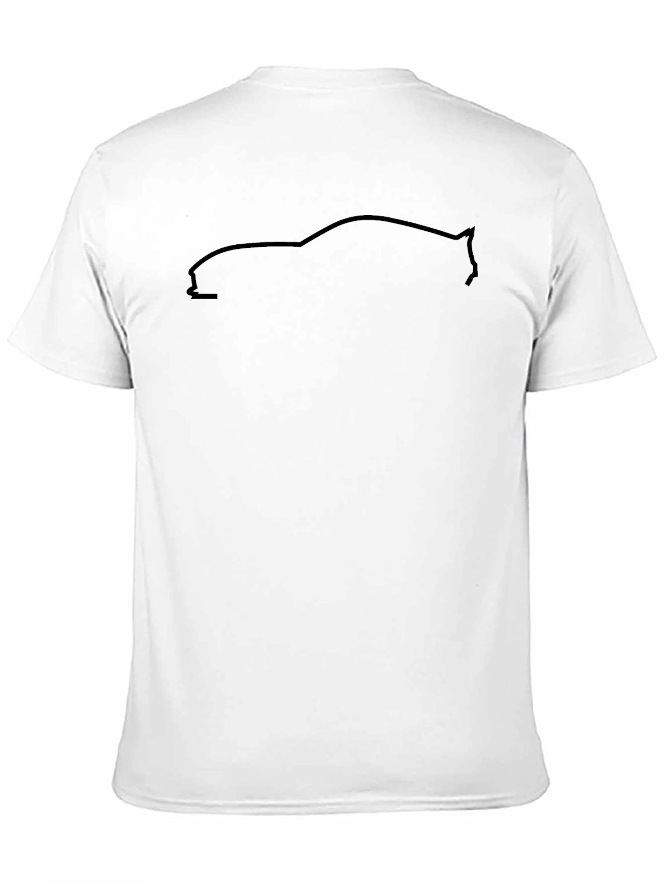 Black Car Silhouette T-Shirt