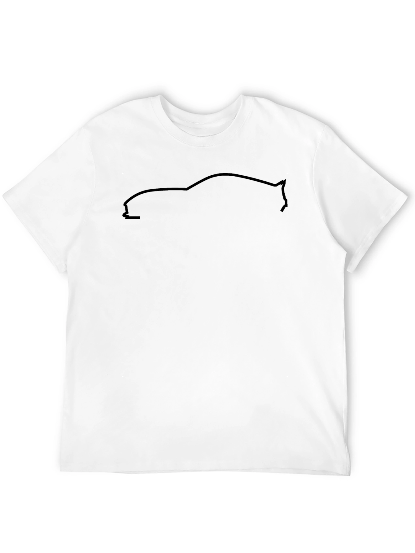 Black Car Silhouette T-Shirt