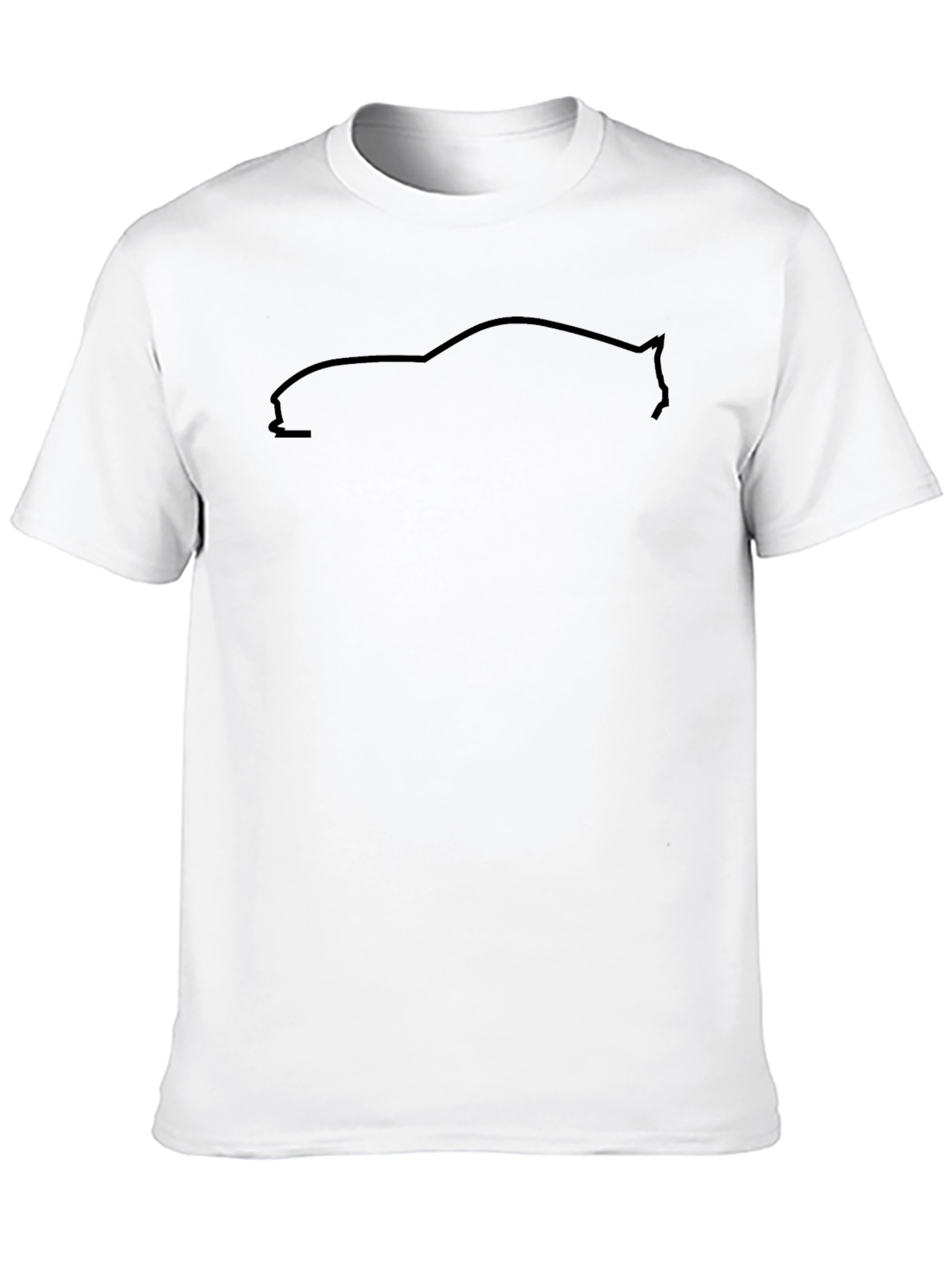 Black Car Silhouette T-Shirt