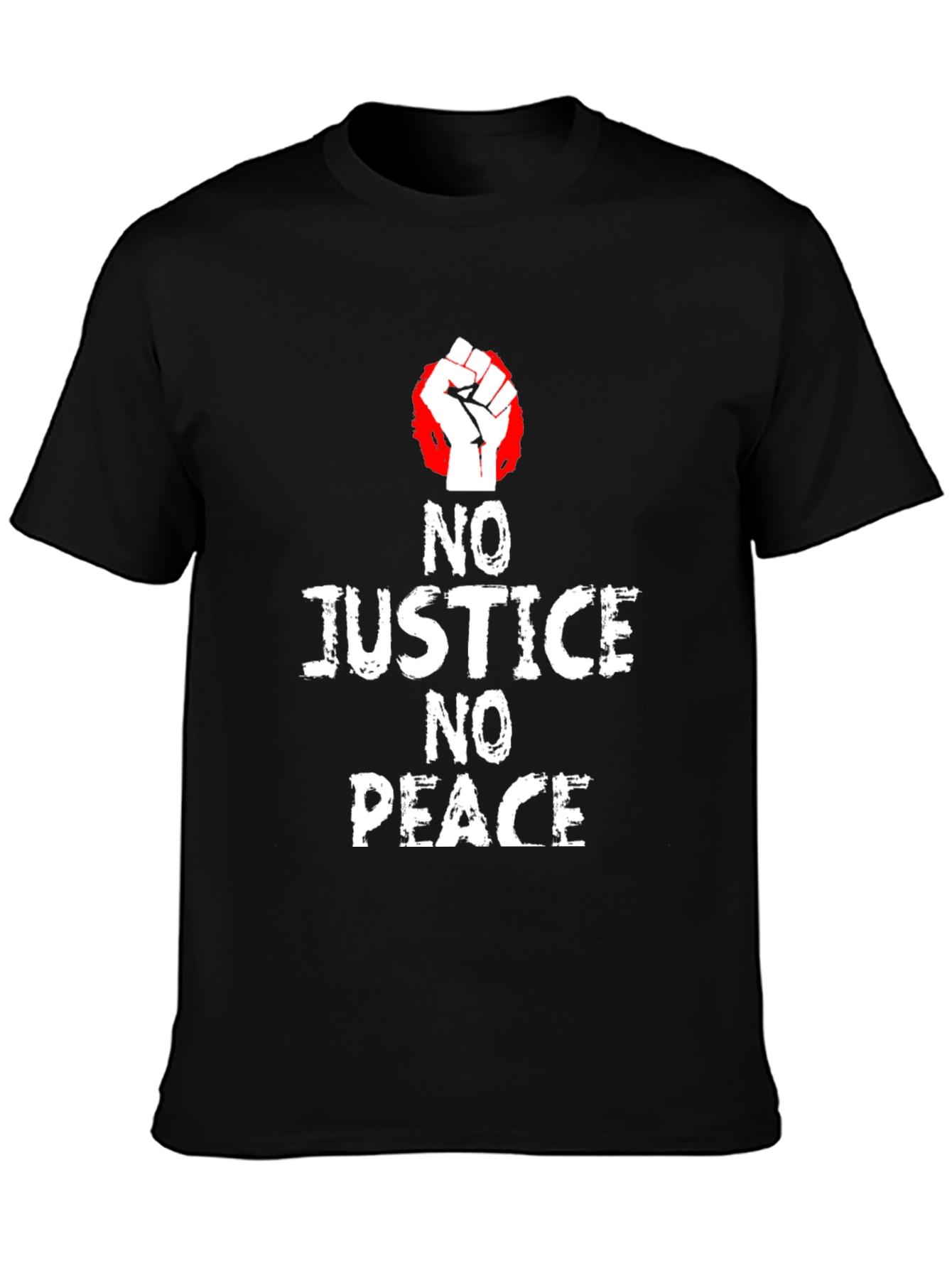 No Justice No Peace Graphic T-Shirt