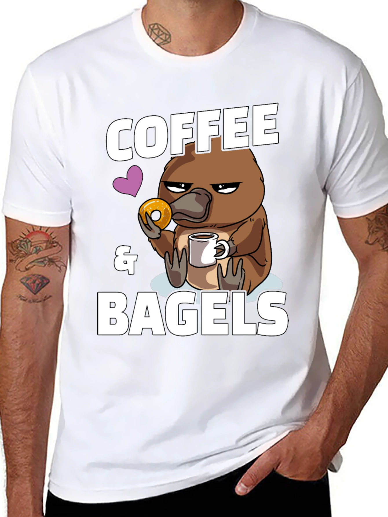 Coffee & Bagels T-Shirt
