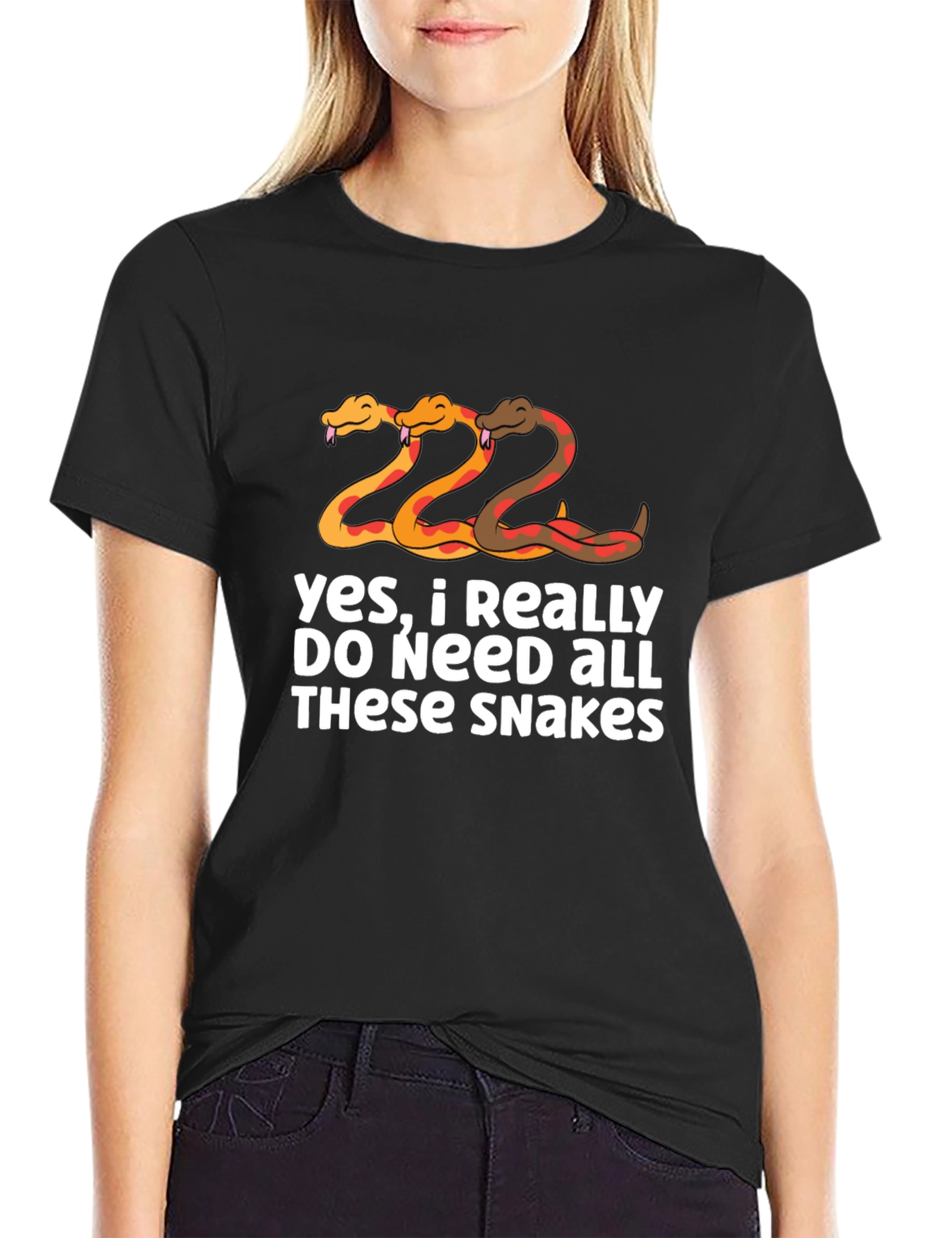 Snakes T-Shirt - I Need All These Snakes Tee
