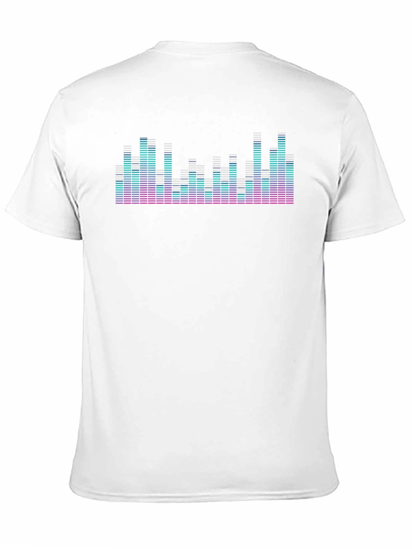 Sound Wave Graphic Tee - Black