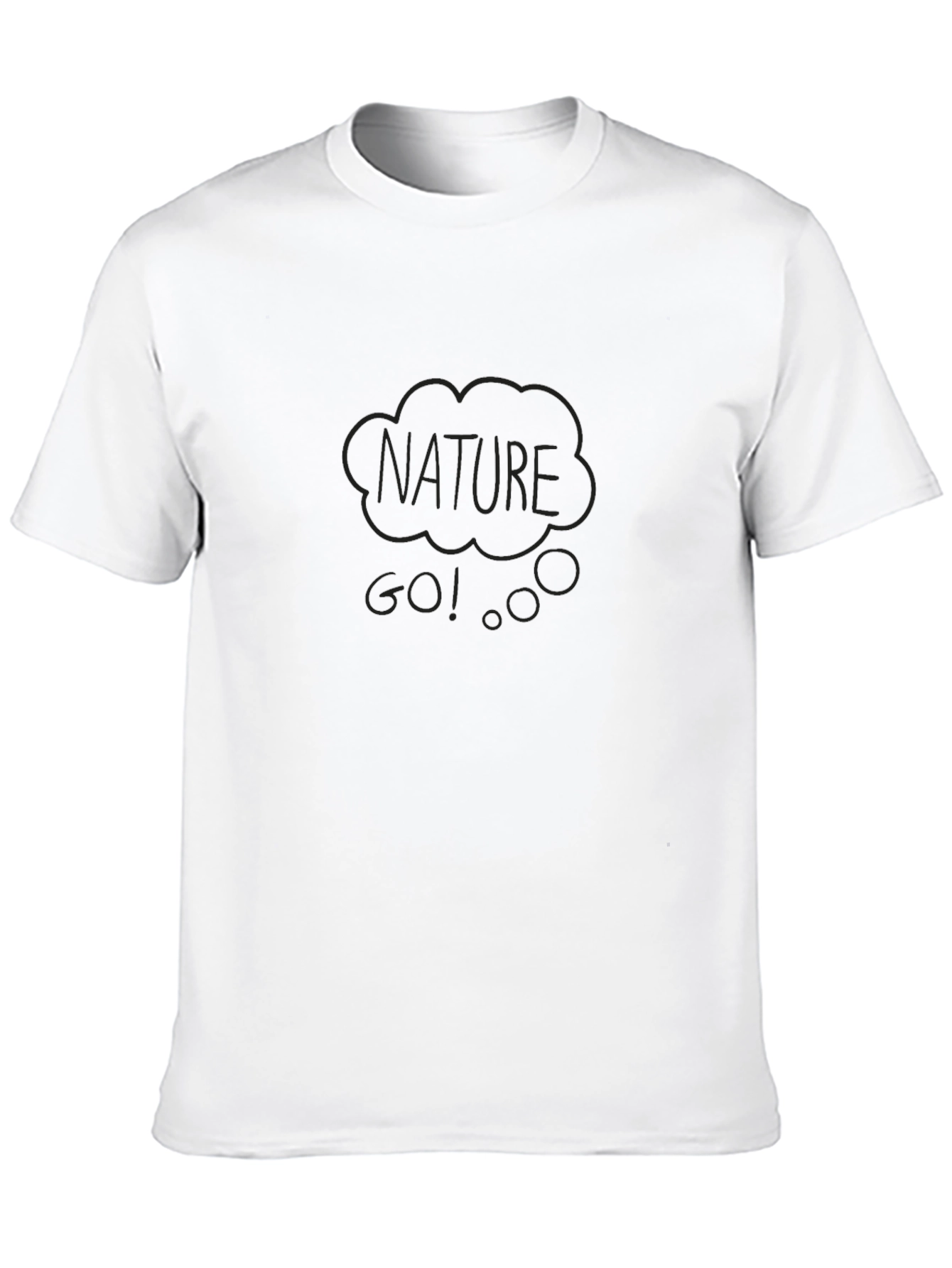 Nature Go! Black T-Shirt
