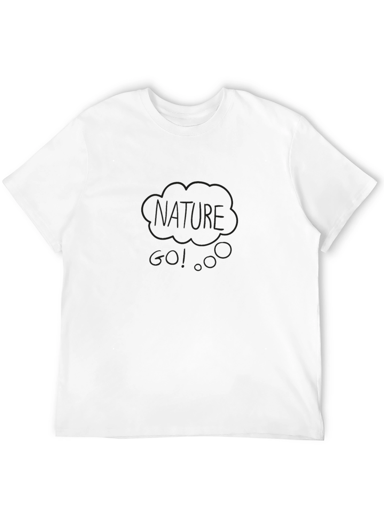 Nature Go! Black T-Shirt
