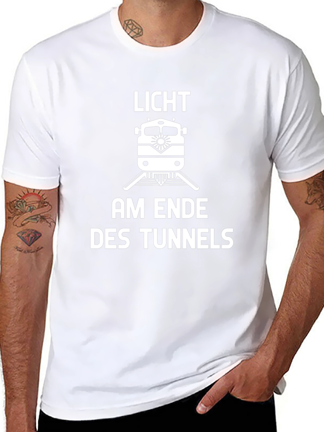 Licht am Ende des Tunnels Graphic T-Shirt
