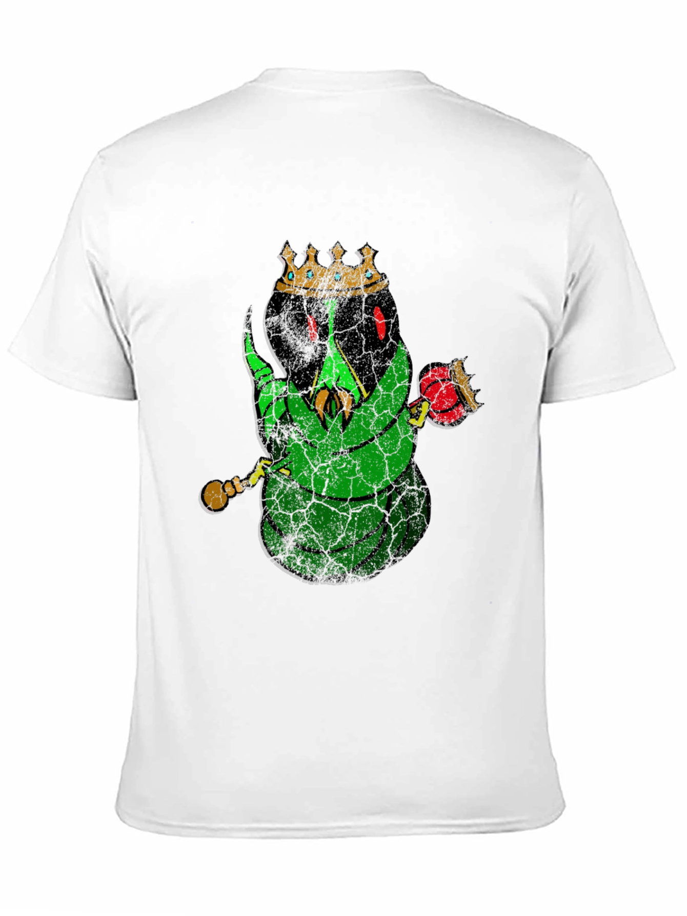 King Worm Graphic Print Tee - Unique Style