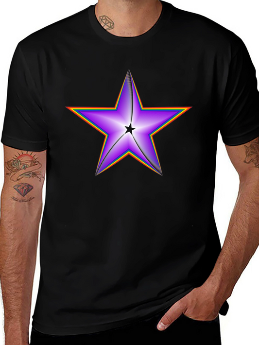 Star Graphic Black T-Shirt