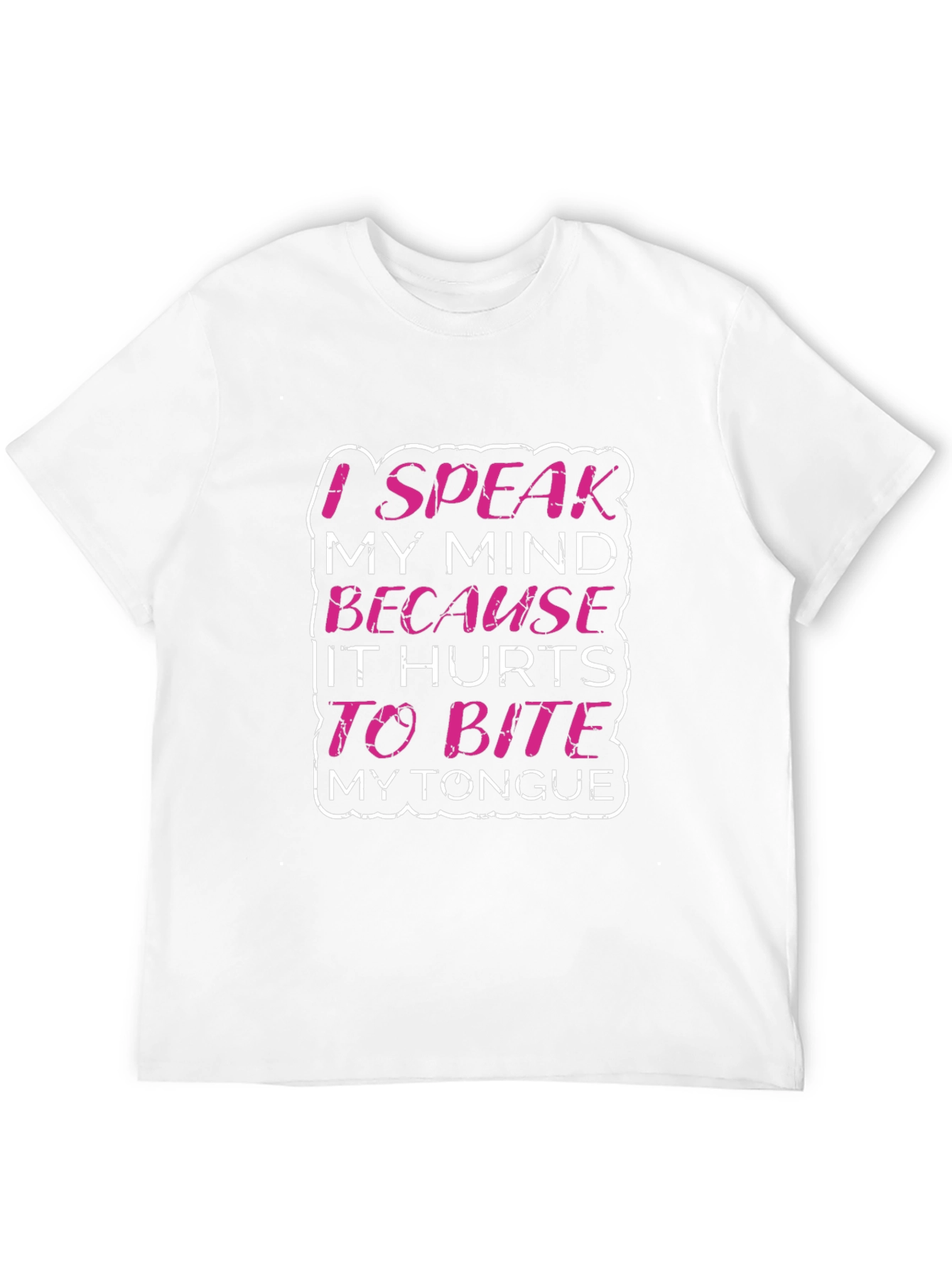 Speak My Mind Graphic Tee - Black