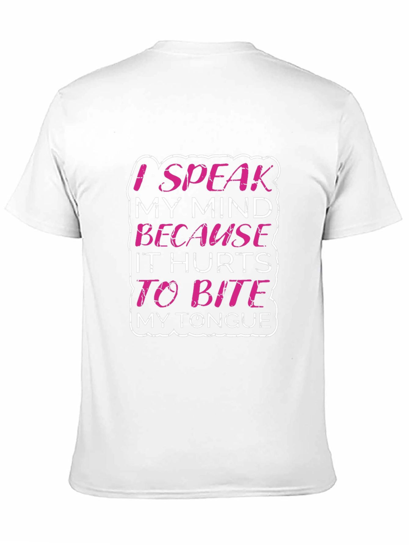 Speak My Mind Graphic Tee - Black