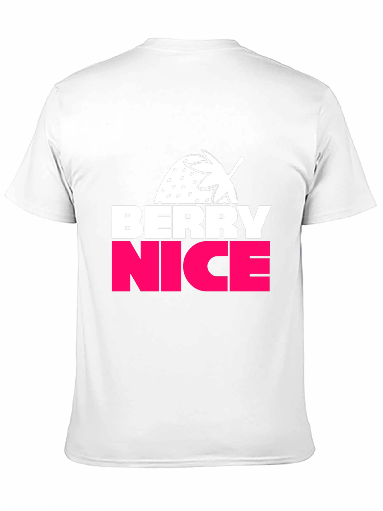 Berry Nice Graphic Tee - Casual Black T-Shirt