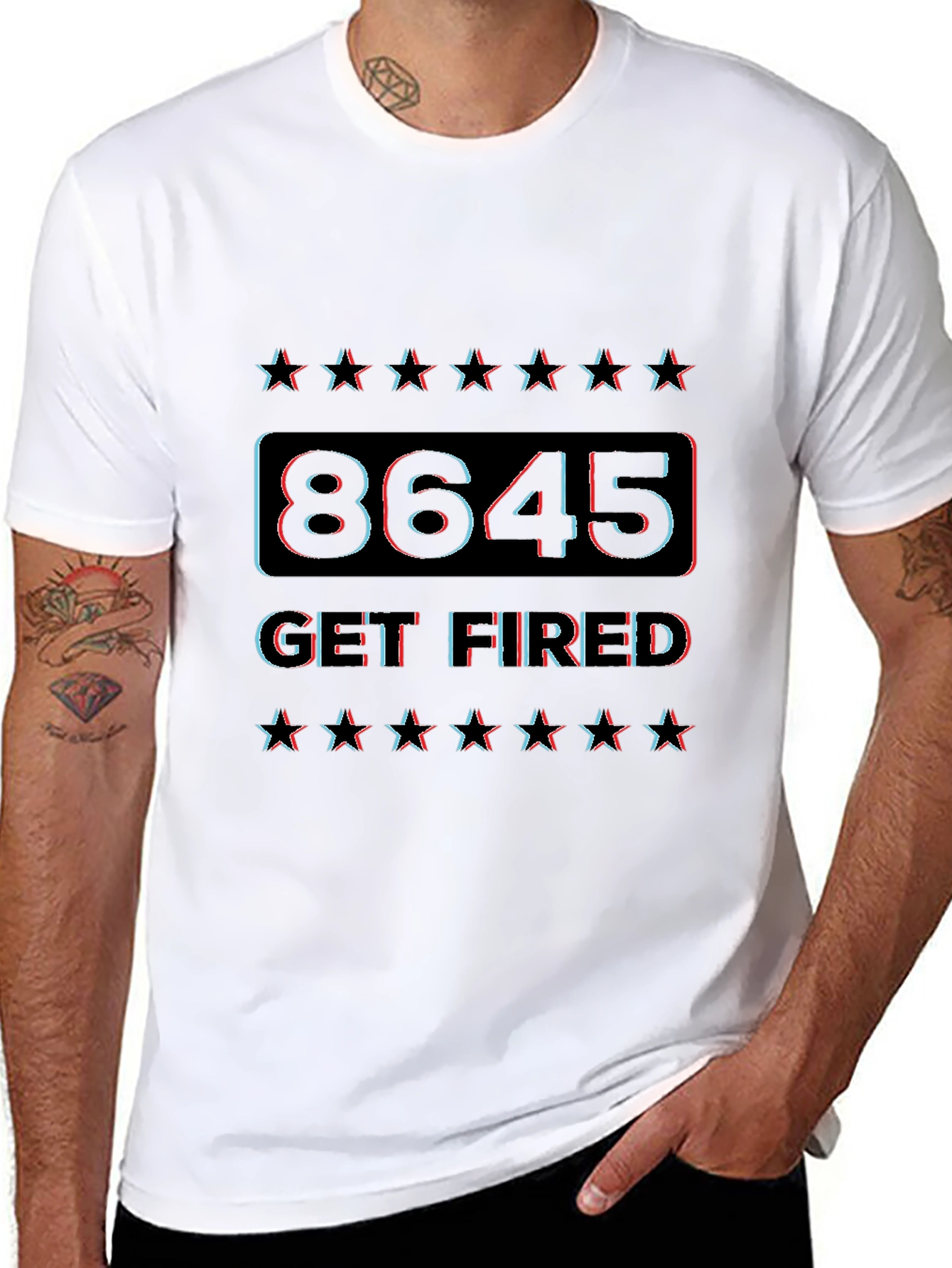 8645 Get Fired Graphic Tee