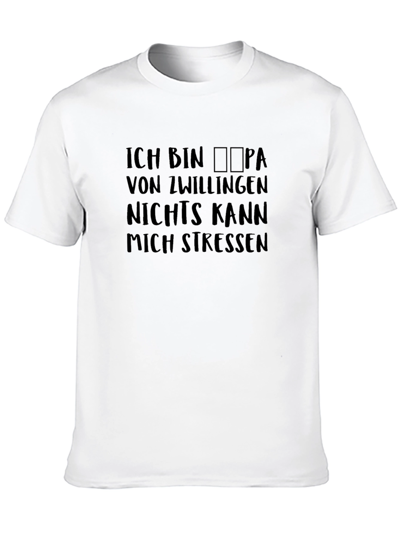 Dad of Twins German T-Shirt