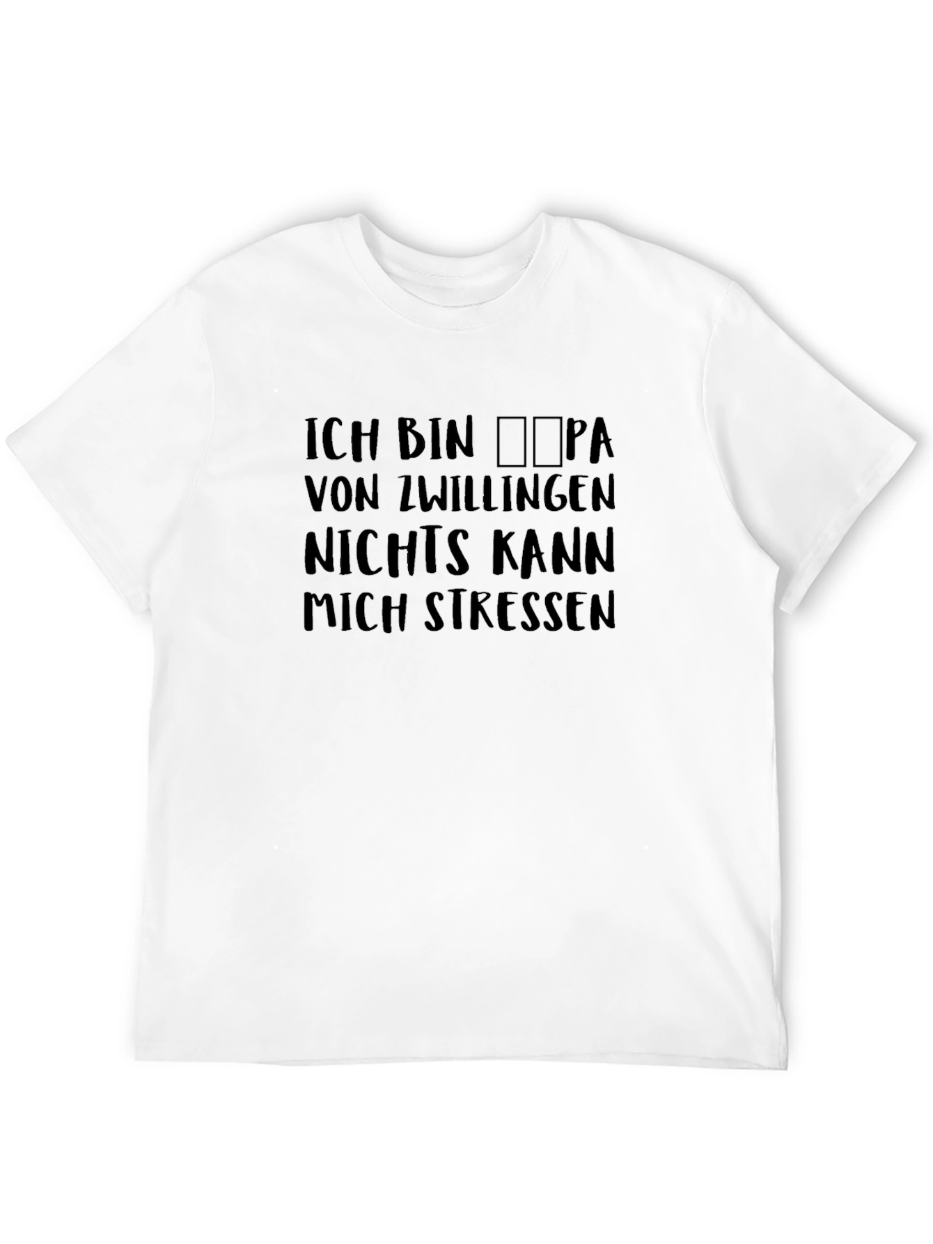 Dad of Twins German T-Shirt