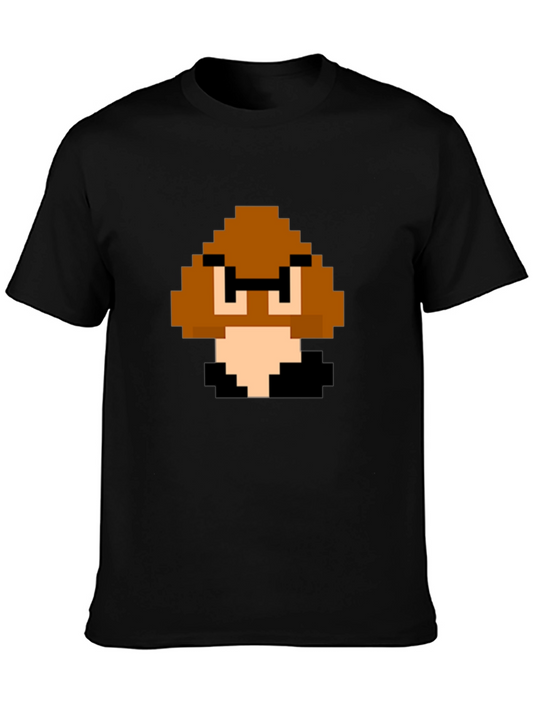Pixel Goomba T-Shirt - Retro Gaming Style