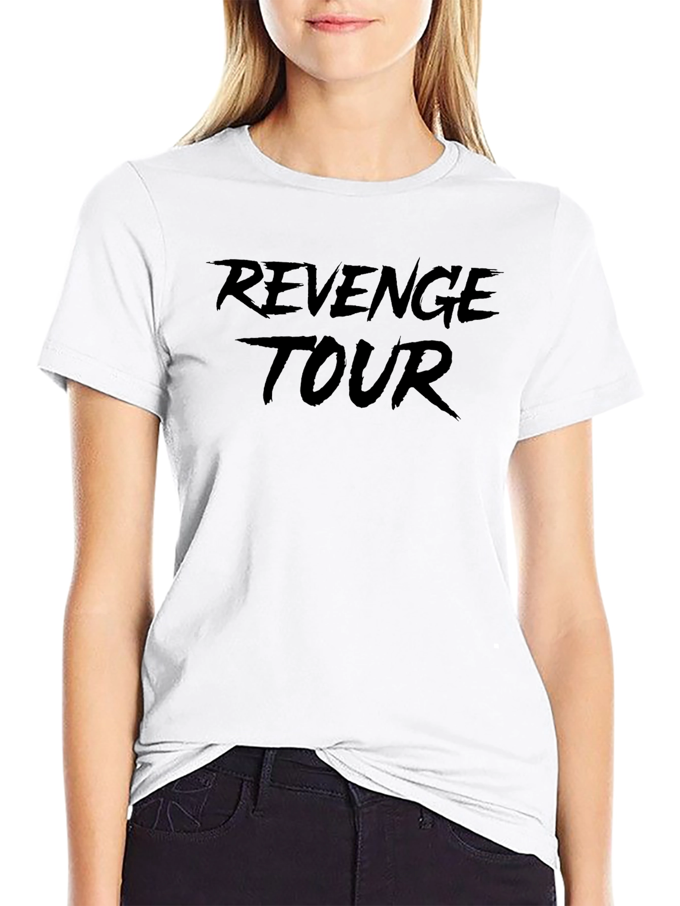 Revenge Tour Black Graphic Tee